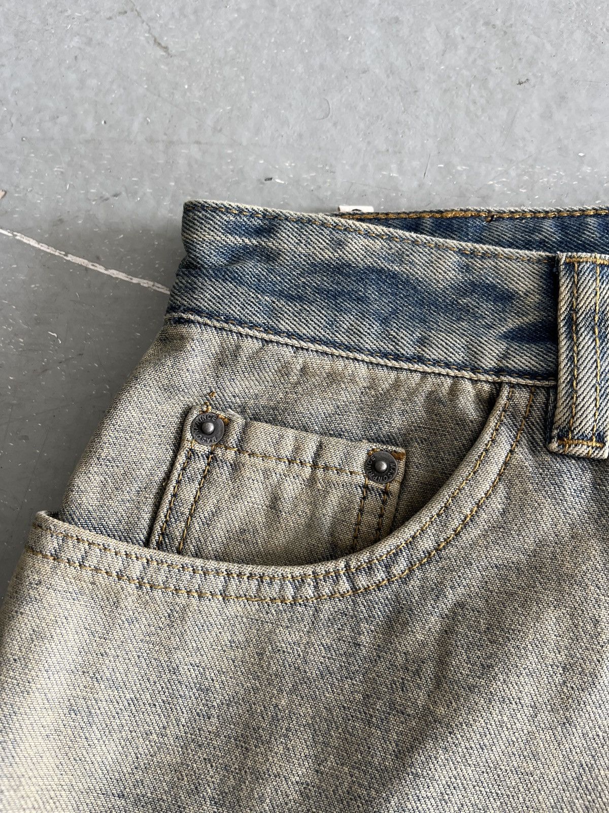 Other Mason Prince Mud Wash Jeans (unisex) Size US 32 / EU 48 - 16 Thumbnail