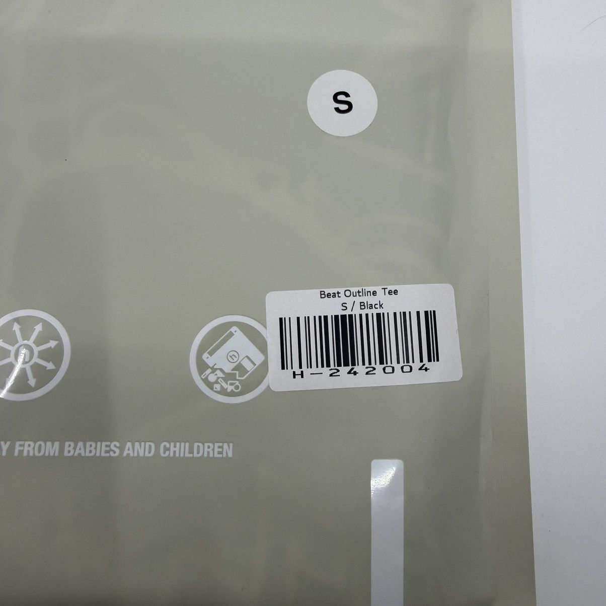 HIDDEN Hidden NY X Sega Jet Set Radio Beat Outline Black Tee Small Size US S / EU 44-46 / 1 - 3 Thumbnail