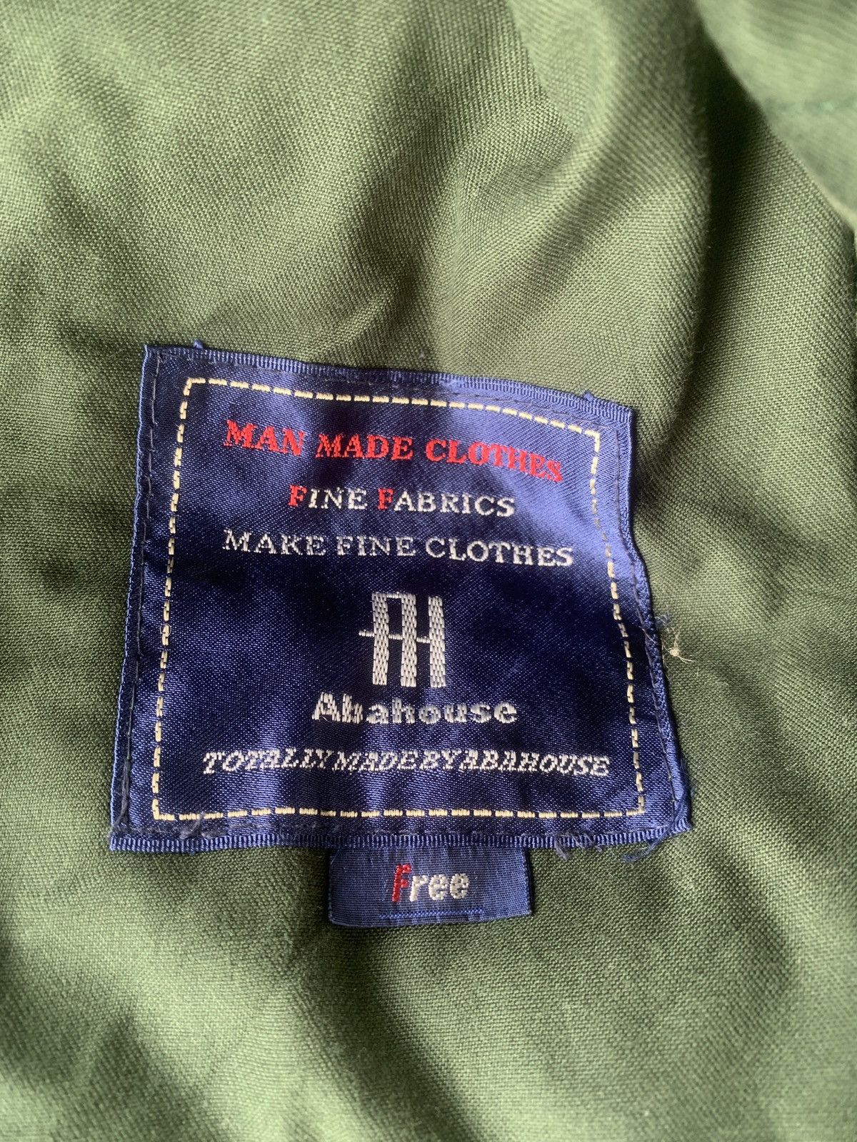 ABAHOUSE × Japanese Brand × Vintage Vintage Abahouse Japan embroidery logo green varsity jacket Size US M / EU 48-50 / 2 - 3 Thumbnail