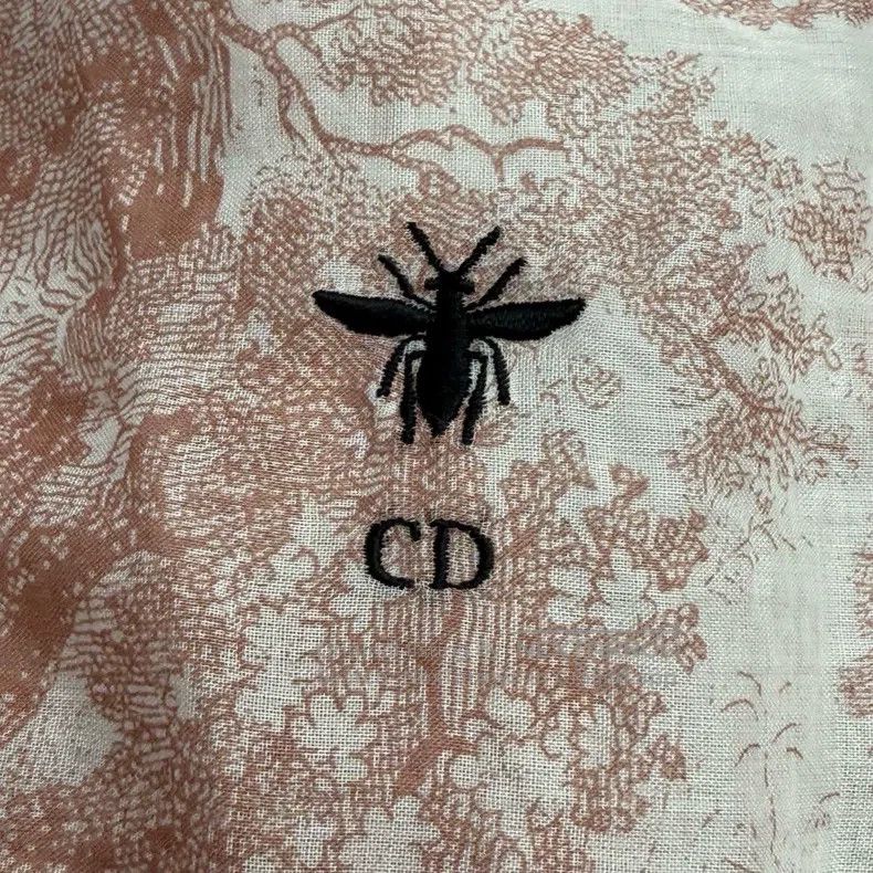 Dior Dior Nude pink embroidered bee shirt Size XXS / US 00 / IT 34 - 7 Thumbnail