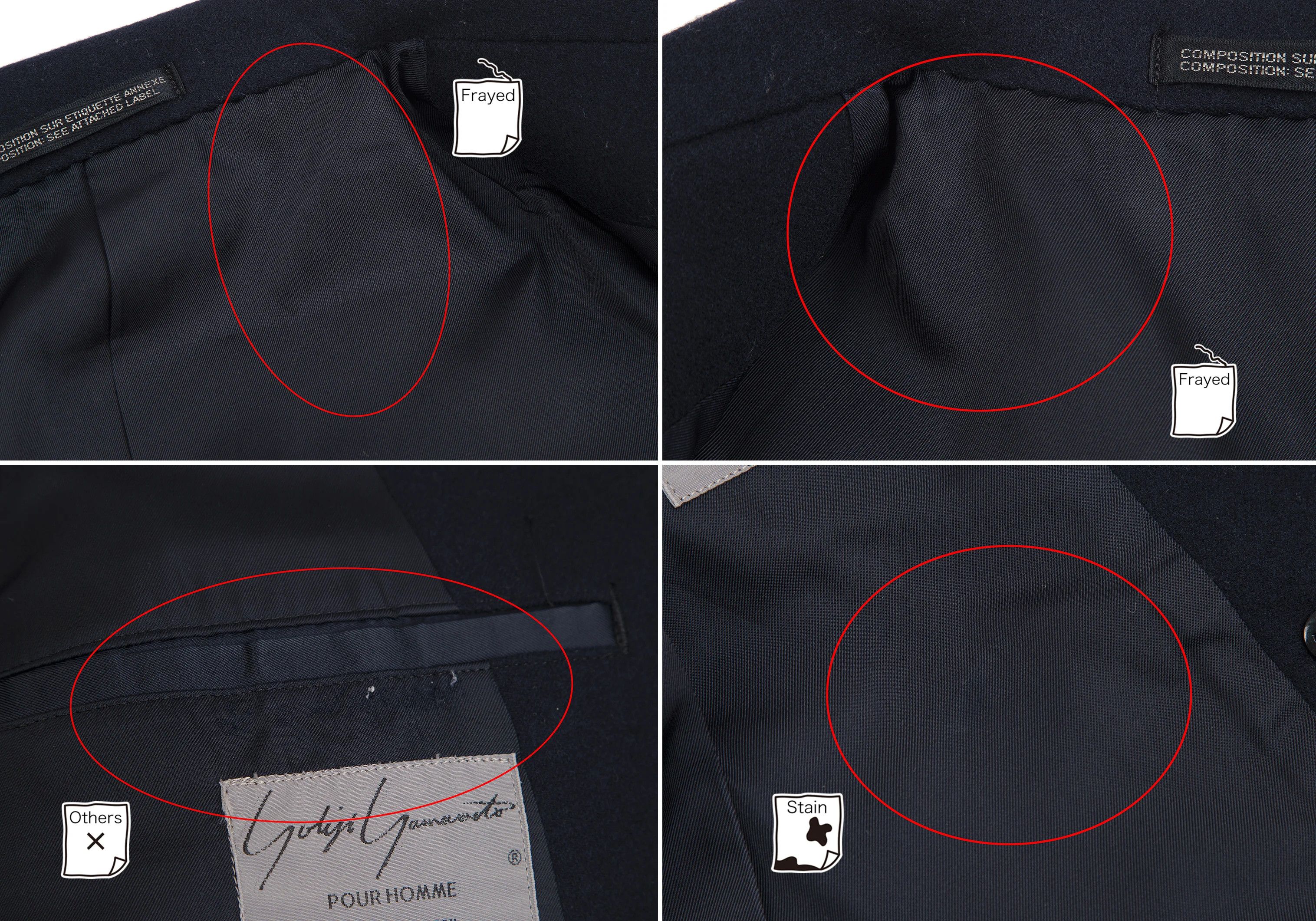 Yohji Yamamoto Yohji Yamamoto Double Jacket Navy M Size US M / EU 48-50 / 2 - 15 Thumbnail