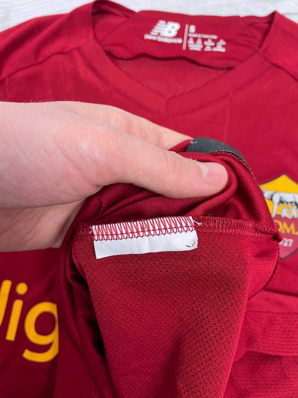 New Balance New Balance AS Roma 2021 2022 Home Shirt Soccer Jersey Size US S / EU 44-46 / 1 - 13 Thumbnail