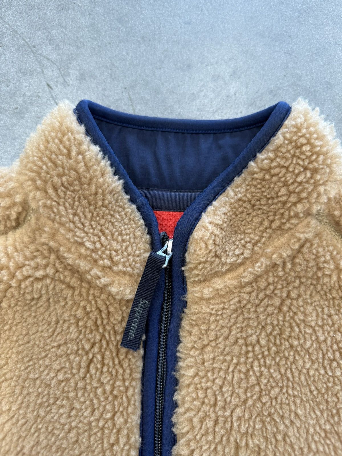 Supreme 2000 Vintage Supreme Thick Fleece Full-Zip Jacket Size US L / EU 52-54 / 3 - 6 Thumbnail