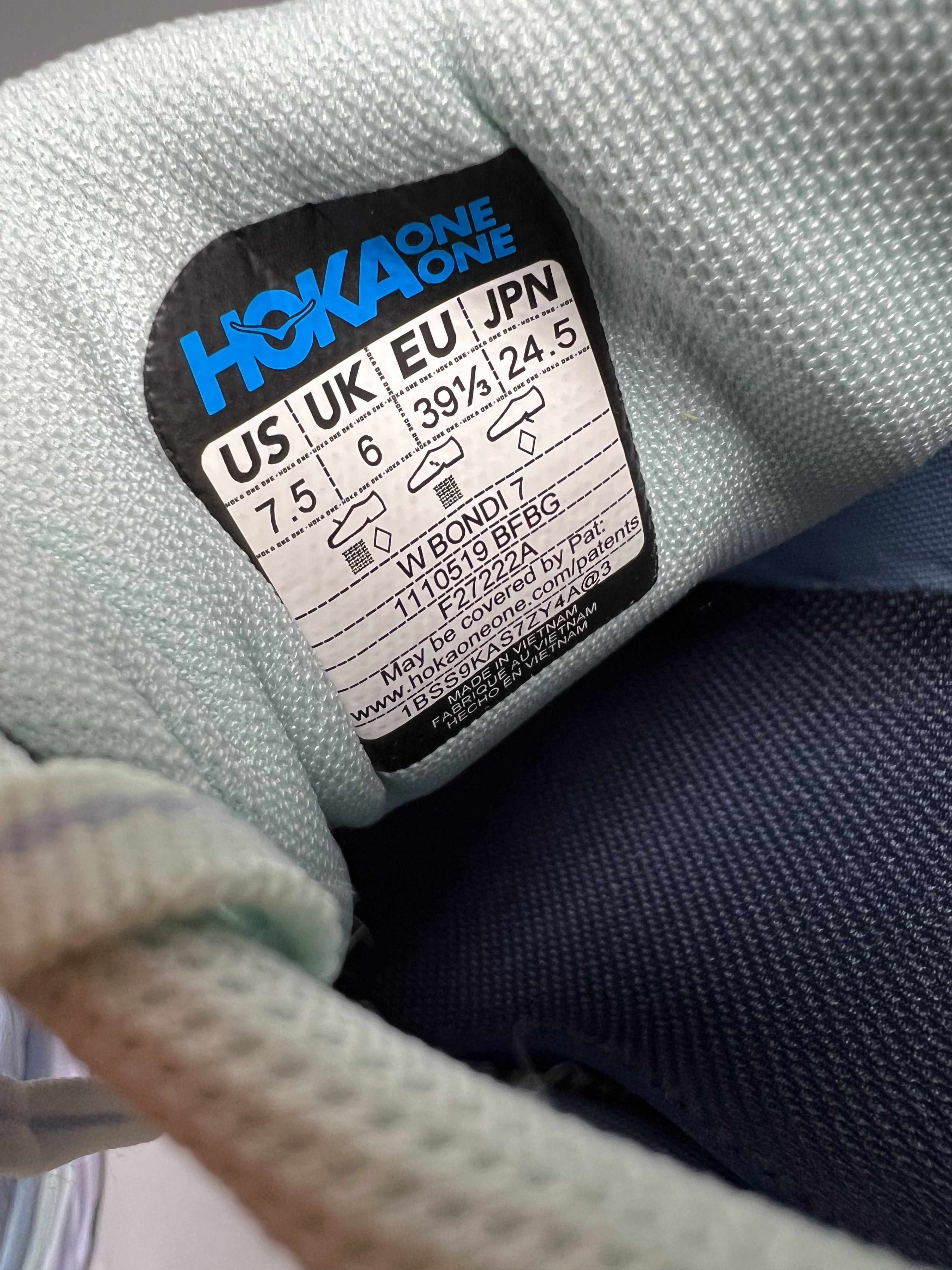 Hoka Hoka One One Bondi 7 Running Shoes Walking Gym 1110519-BFBG Size US 7.5 / IT 37.5 - 19 Thumbnail
