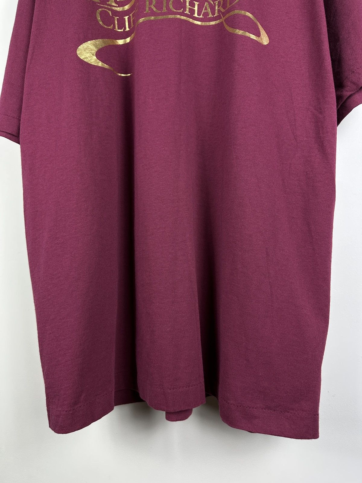 Band Tees × Vintage Vintage 90’s Heathcliff Cliff Richard Single Stitch T-shirt Size US XL / EU 56 / 4 - 6 Thumbnail