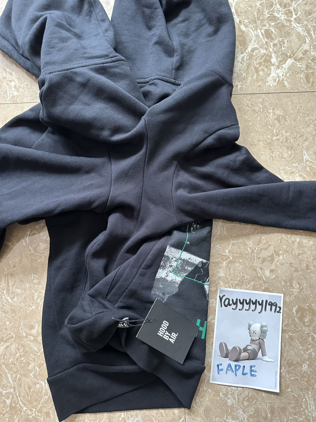 Hood By Air HBA Black Montgomery Double Hoodie Size US S / EU 44-46 / 1 - 11 Thumbnail