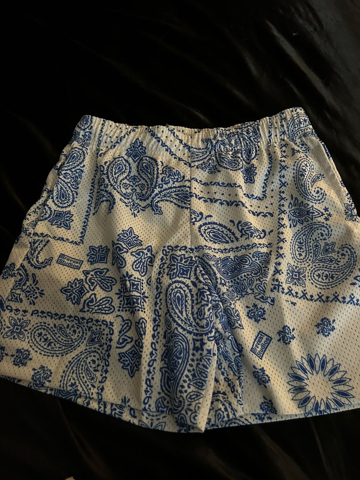 Bravest Studios Bravest Studios Cream Paisley Shorts Size US 30 / EU 46 - 1 Thumbnail