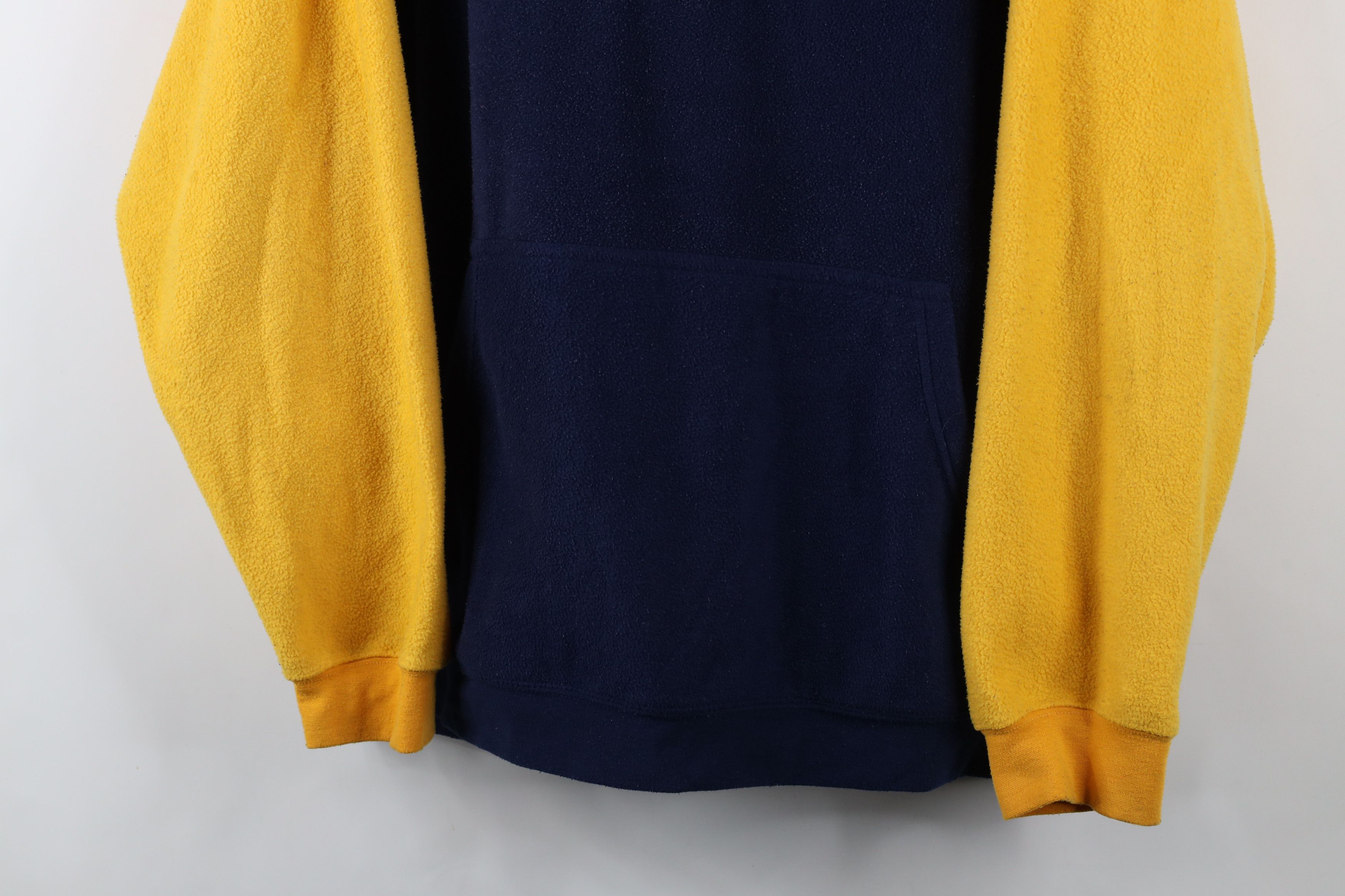 Vintage Vintage University of Michigan Fleece Hoodie Sweatshirt Size US XL / EU 56 / 4 - 3 Thumbnail
