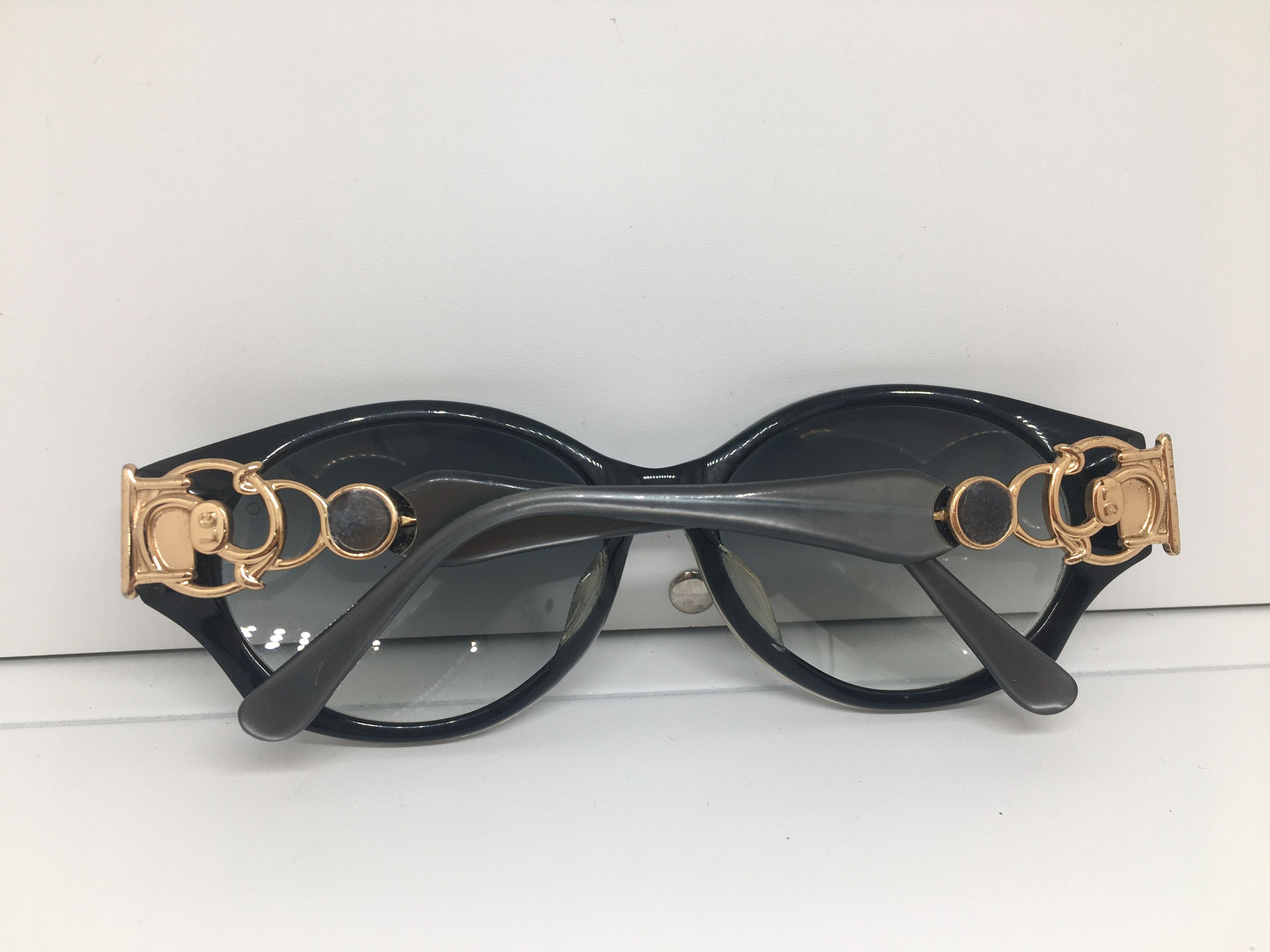 Vintage Vintage LIGAO 6679 Gray Sunglasses Frame Size ONE SIZE - 9 Thumbnail