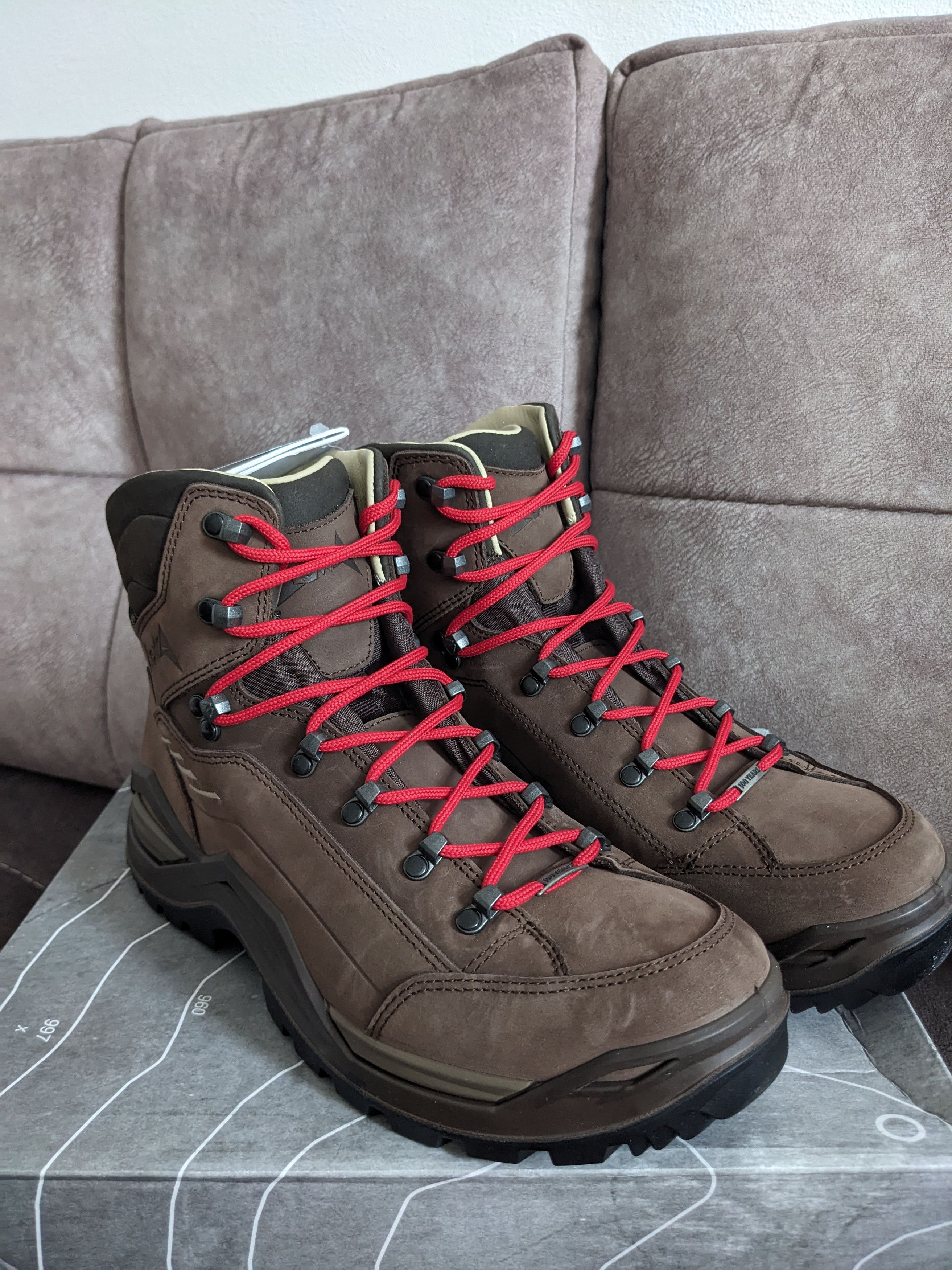 LOWA Lowa Renegade 100 GTX MID Leather Hiking tactical boots 43.5 Size US 10 / EU 43 - 4 Thumbnail