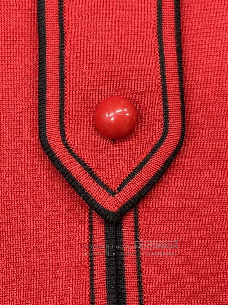 Gucci Gucci Red woollen knitted coat Size M / US 6-8 / IT 42-44 - 2 Thumbnail