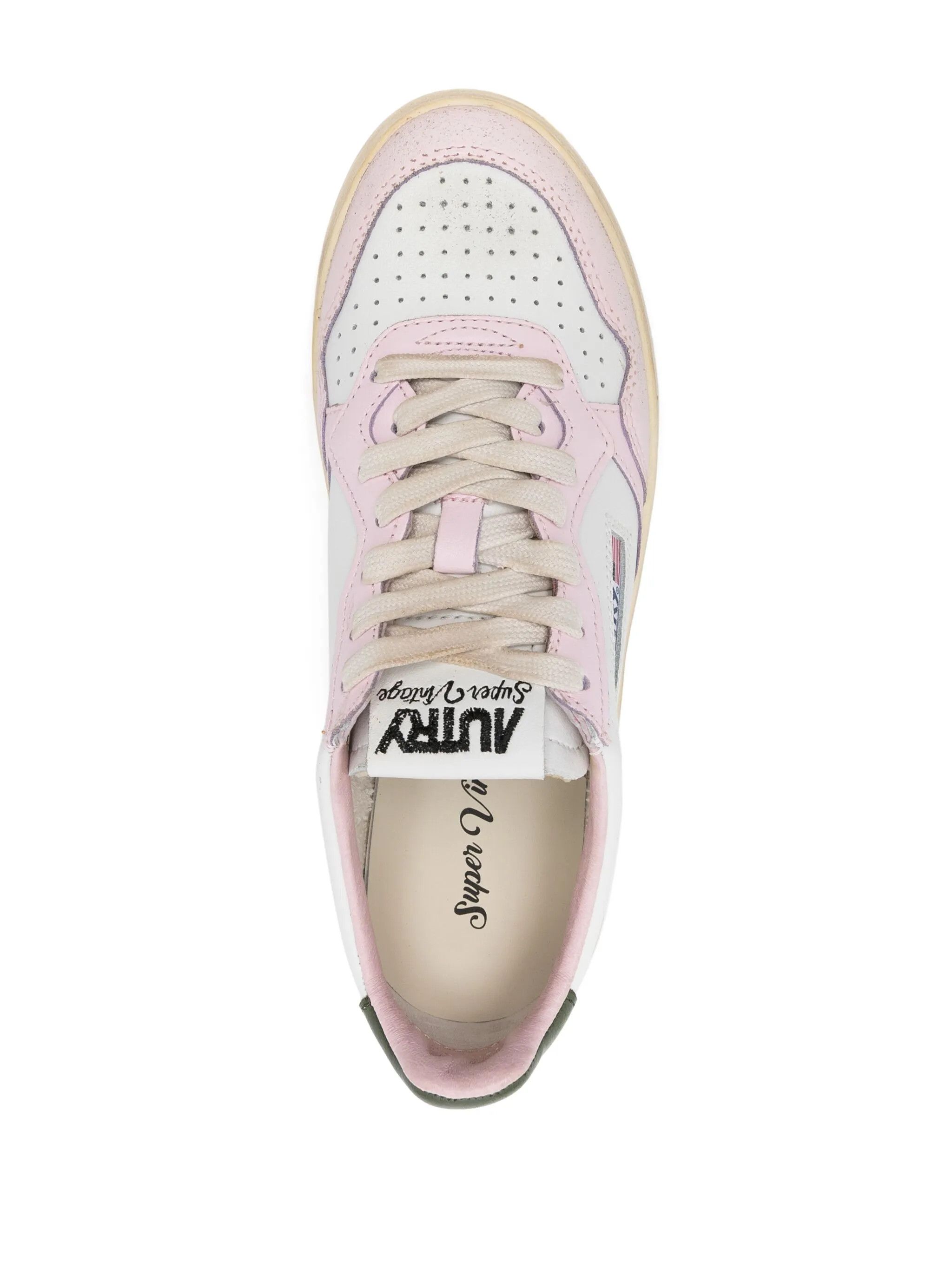 AUTRY o1y0725 Leather Low-Top Sneakers in Multicolor Size US 6 / IT 36 - 4 Thumbnail