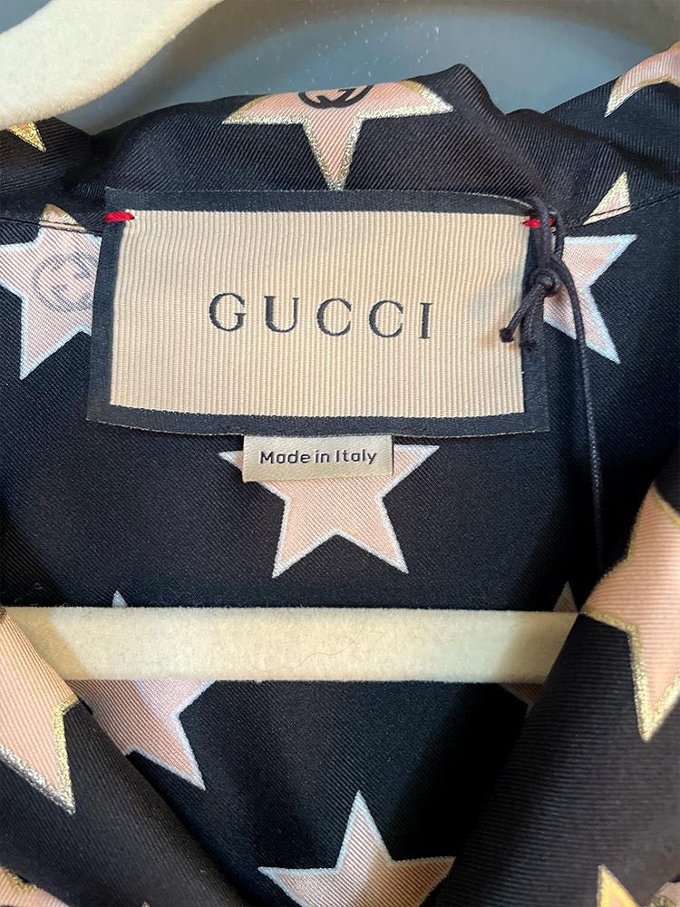 Gucci GUCCI Silk Shirt Size US M / EU 48-50 / 2 - 3 Thumbnail