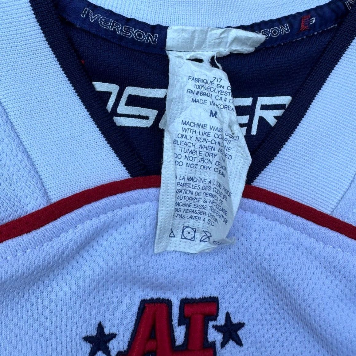 Reebok VINTAGE Reebok Limited Edition AI The Answer Allen Iverson Jersey M Hip Hop Y2K Shirt Adult Medium White Size US M / EU 48-50 / 2 - 4 Thumbnail