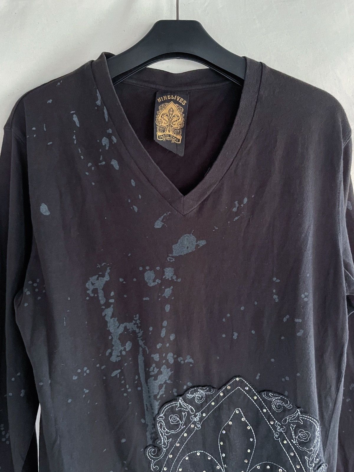 Isamu Katayama Backlash NINELIVES BLACK GOTHIC LONG SLEEVE Size US L / EU 52-54 / 3 - 5 Thumbnail