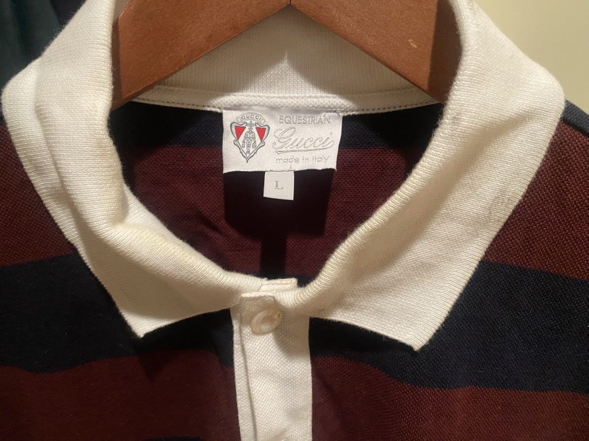 Gucci Gucci equestrian polo shirt Size US L / EU 52-54 / 3 - 2 Thumbnail