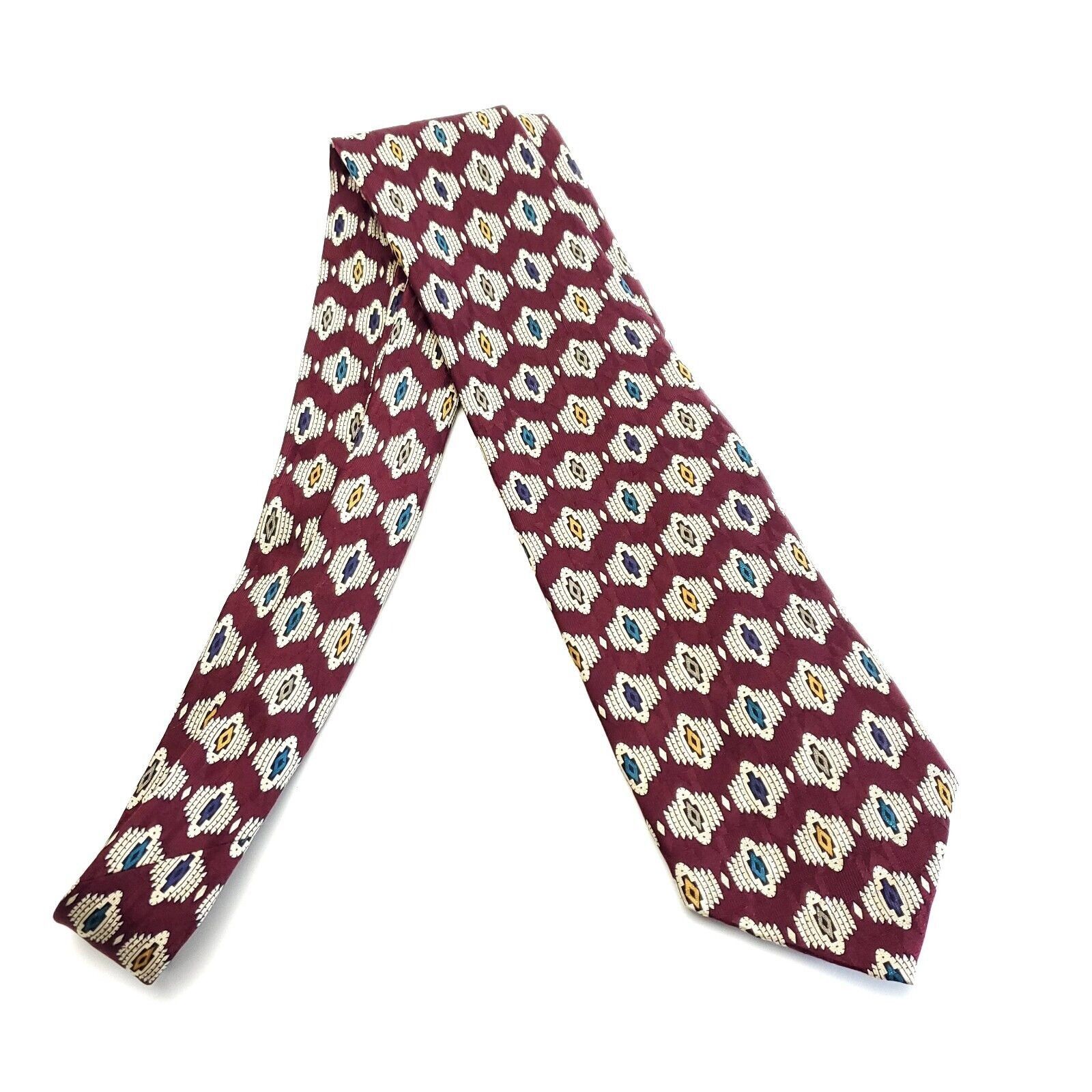 Robert Talbott Robert Talbott Best Of Class Nordstrom Red Geometric Print S Size ONE SIZE - 7 Thumbnail