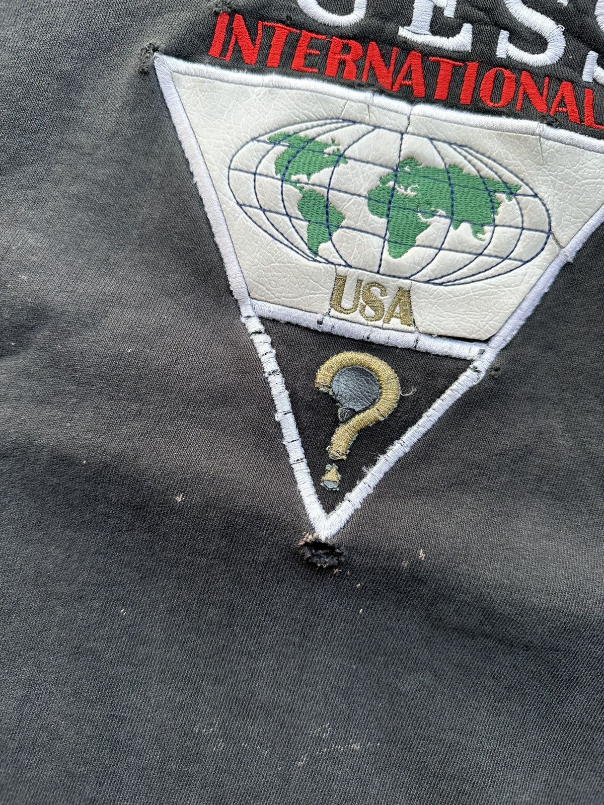 Guess Vintage Y2K Black Guess crewneck Size US XL / EU 56 / 4 - 4 Thumbnail
