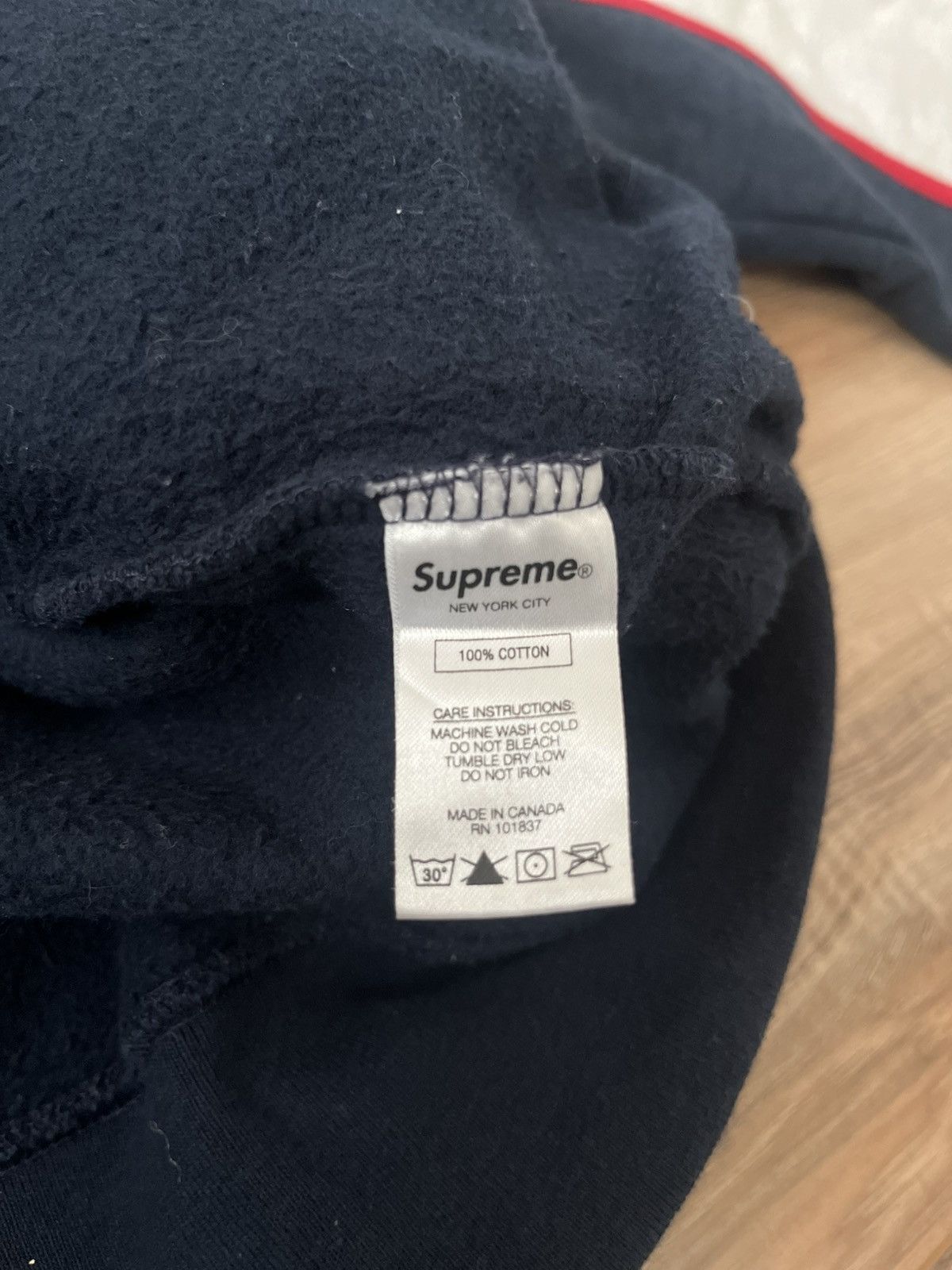Supreme Supreme 2-Tone Half Zip Sweatshirt Size US XL / EU 56 / 4 - 12 Thumbnail