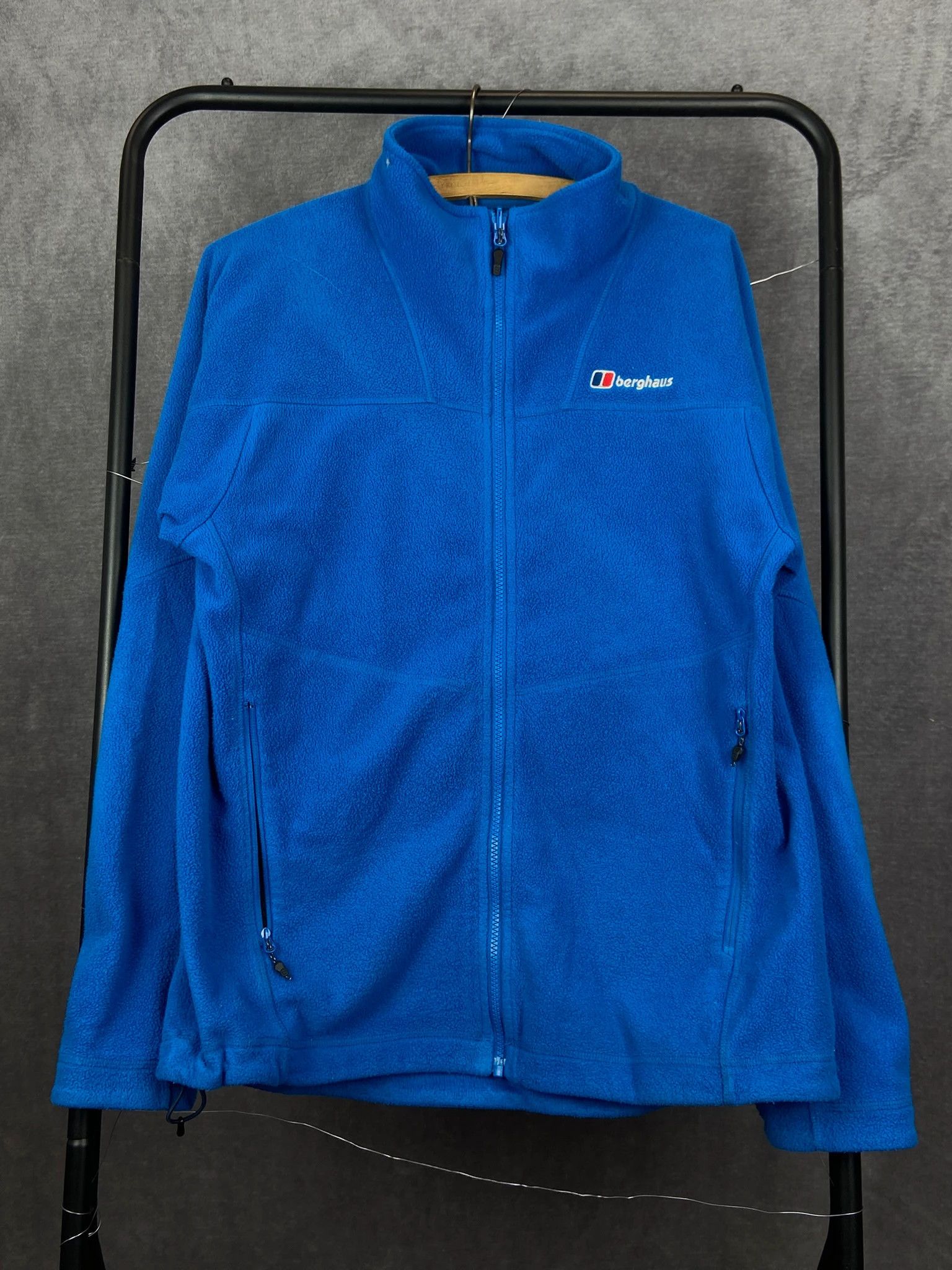 Berghaus Berghaus Polartec Fleece Jacket Blue Mini Logo L Size US L / EU 52-54 / 3 - 1 Thumbnail