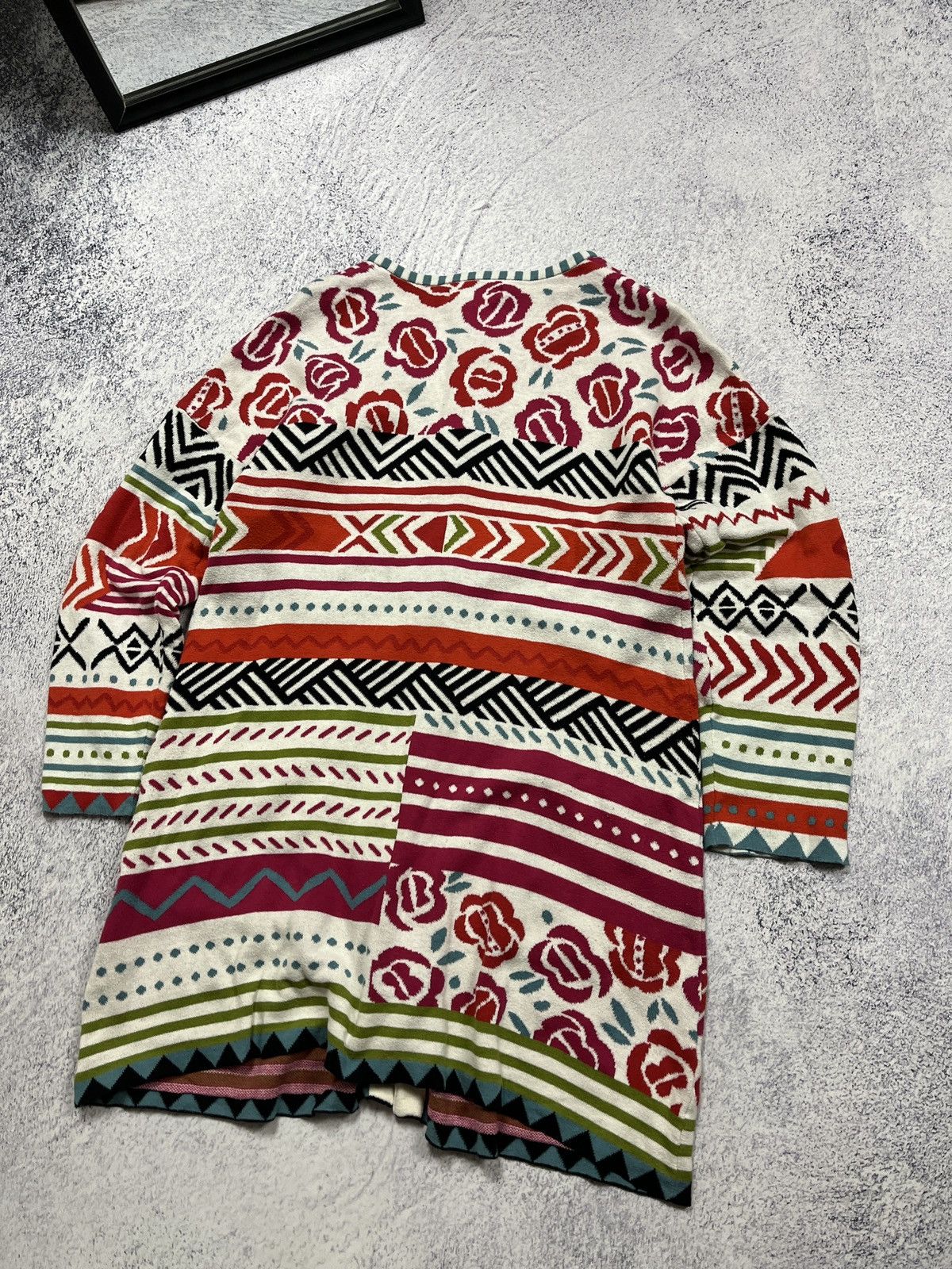 Japanese Brand × Vintage Gudrun Sjoden Floral Eclectic Dress Cardigan Size M / US 6-8 / IT 42-44 - 11 Thumbnail