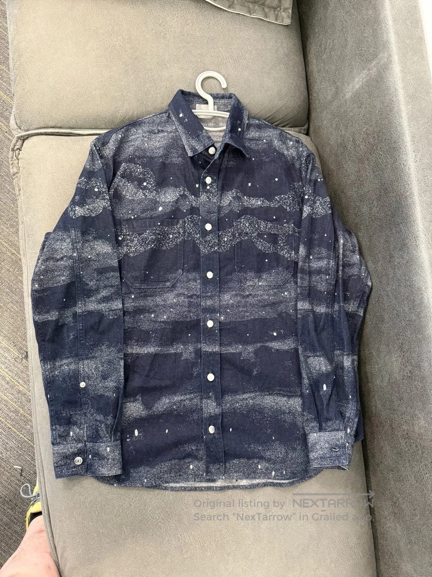 Dior Dior Starry Splatter Denim Shirt Jacket. Size US M / EU 48-50 / 2 - 1 Thumbnail