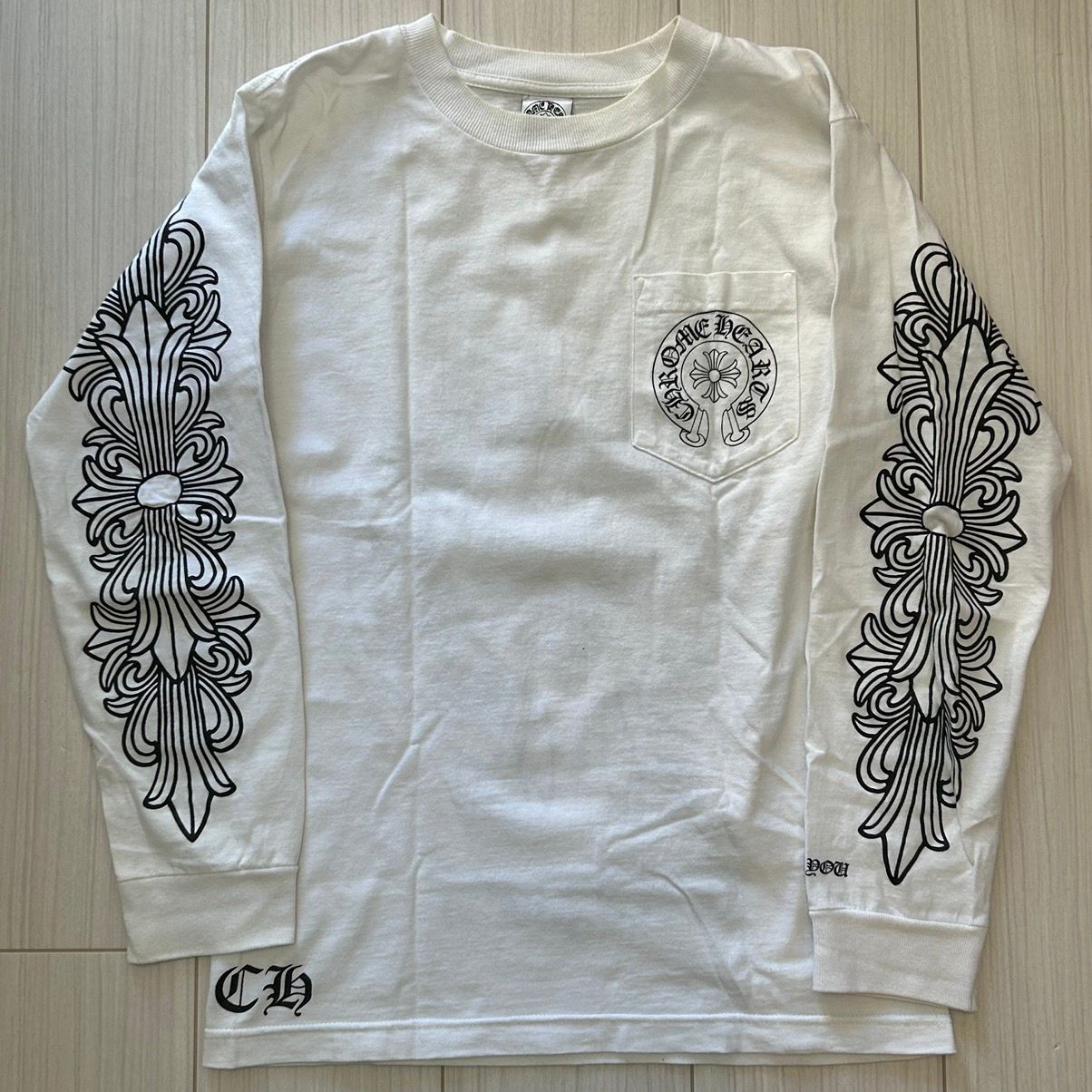 Pre-owned Chrome Hearts Taipei Long Sleeve T Shirt In White