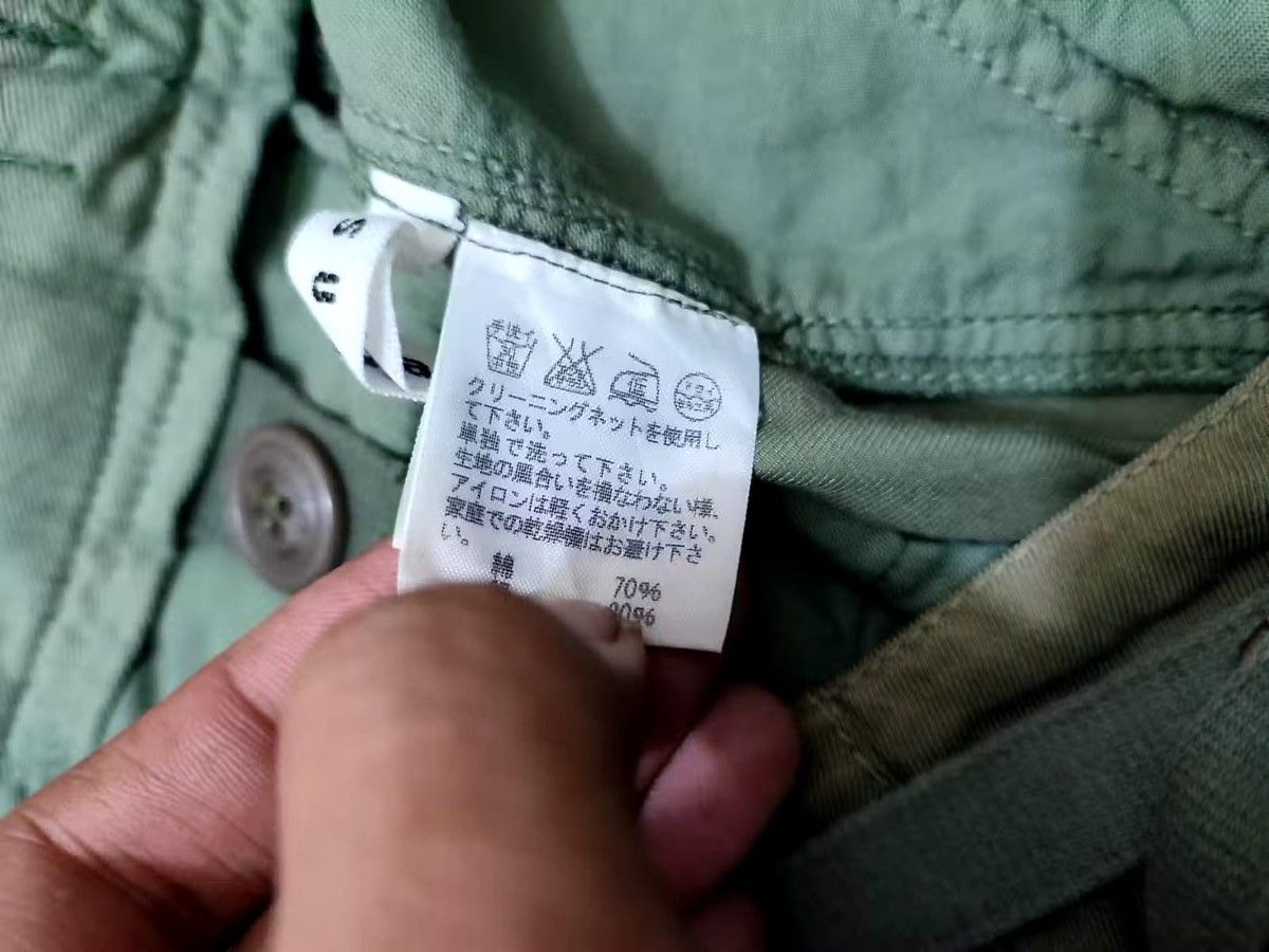 Issey Miyake Sunaokuwahara Issey Miyake Olive Cargo Short pants Size US 30 / EU 46 - 16 Thumbnail