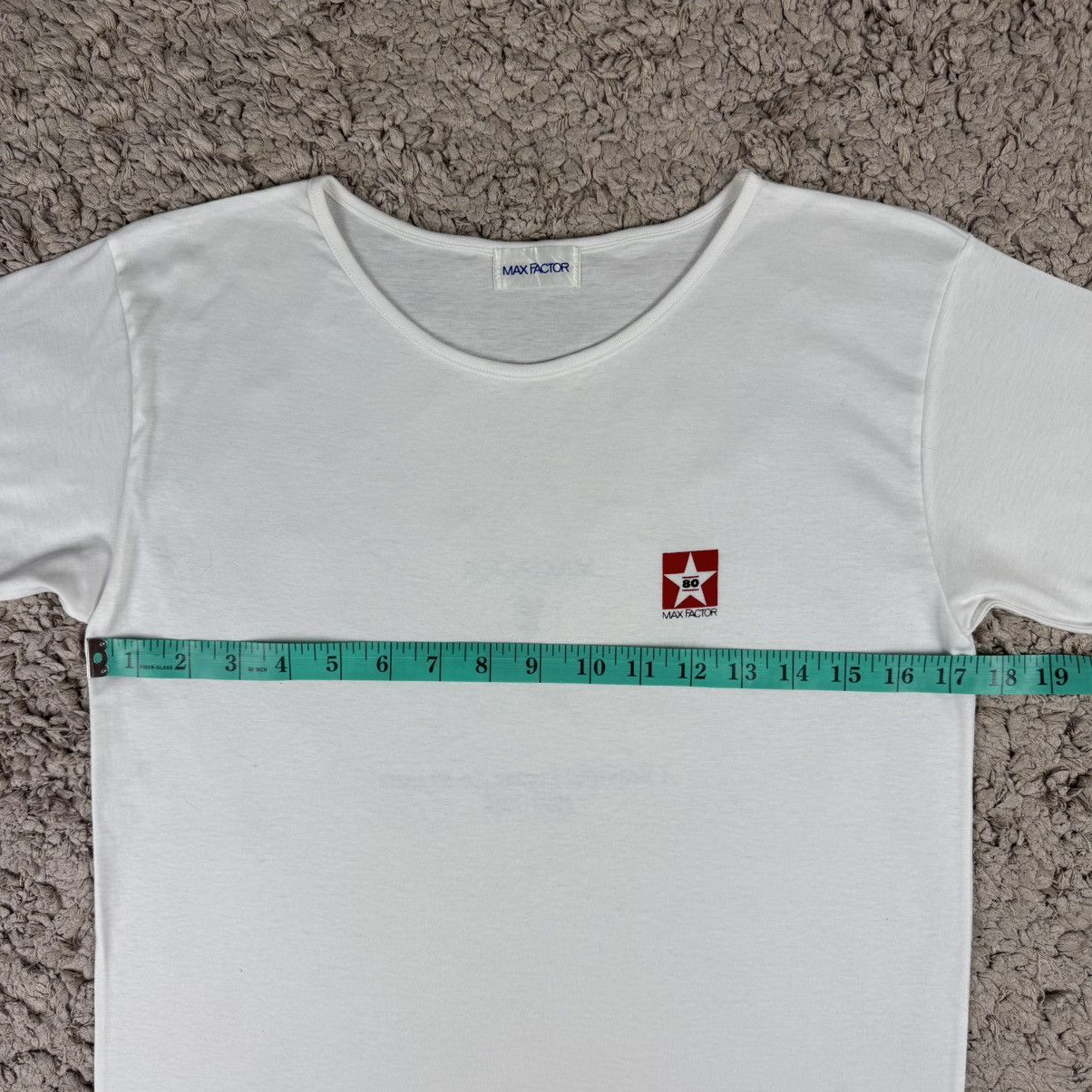 Japanese Brand Vintage Japanese Brand Max Factor Star T-shirt Size US M / EU 48-50 / 2 - 13 Thumbnail