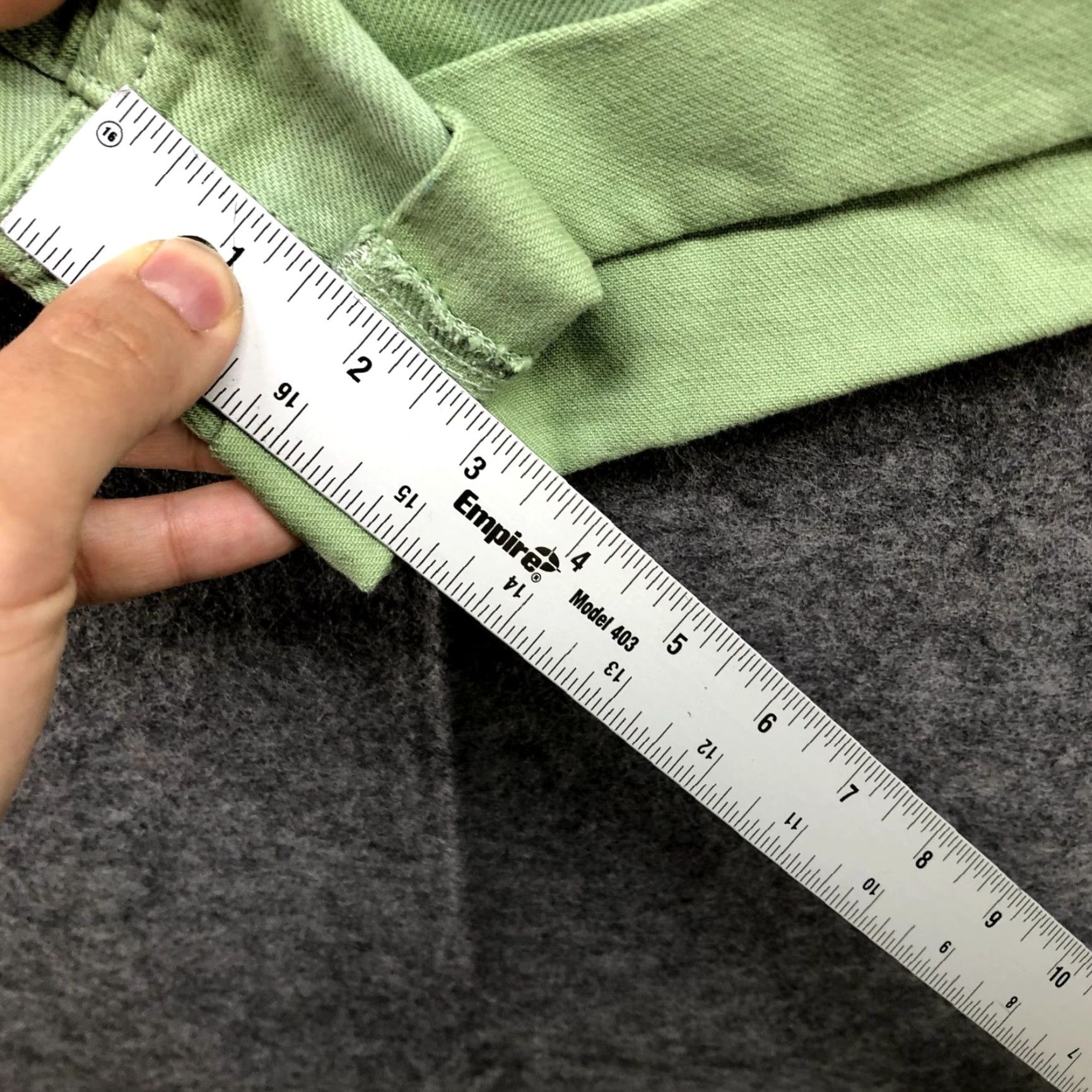 Vintage Wild Fable Shorts Womens Size 4 / 27 Green Check Plaid HIghest Rise Womens Size 27" / US 4 / IT 40 - 7 Thumbnail