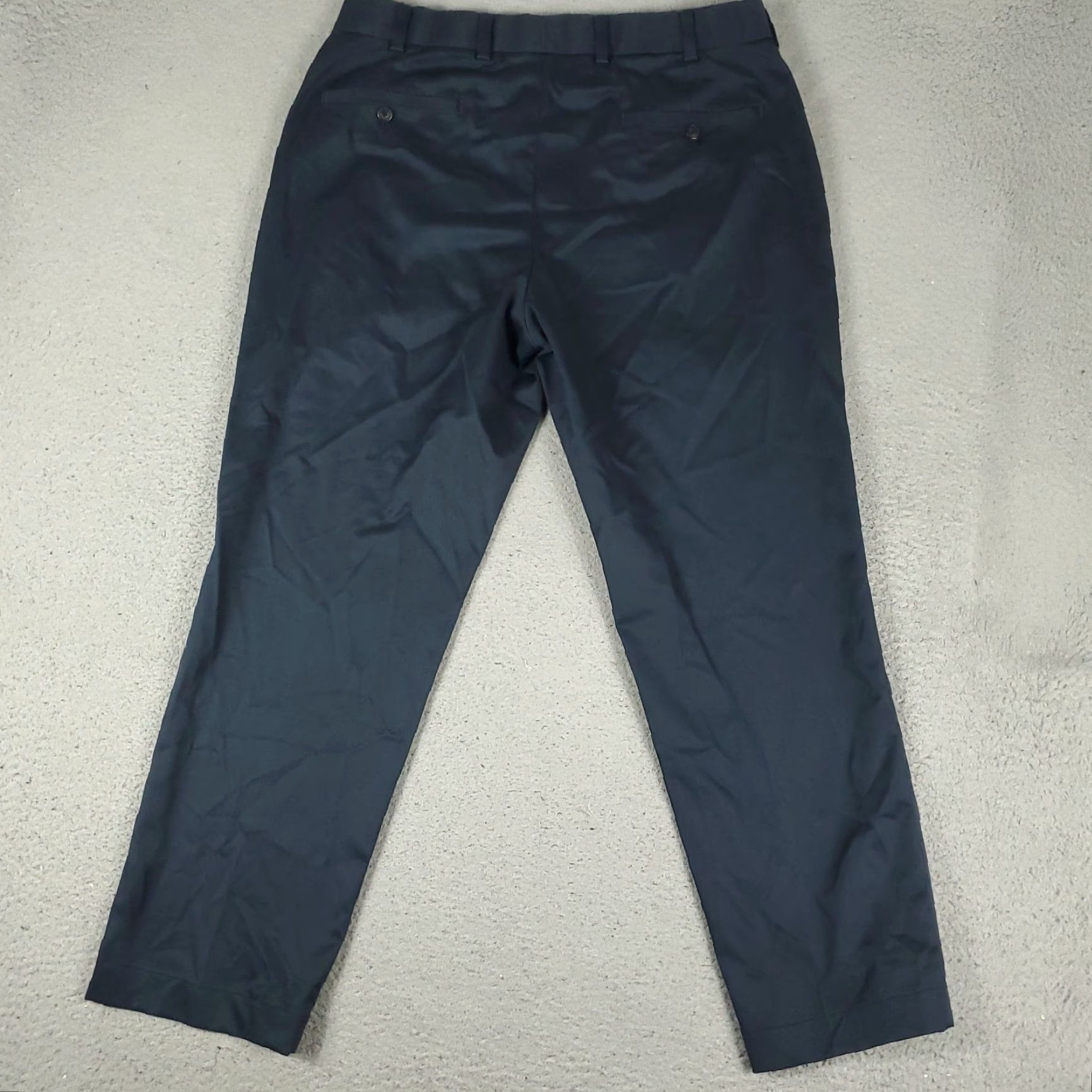 Brooks Brothers Brooks Brothers Pants Mens 36x30 Blue Flat Front Chino Trousers Size US 36 / EU 52 - 7 Thumbnail