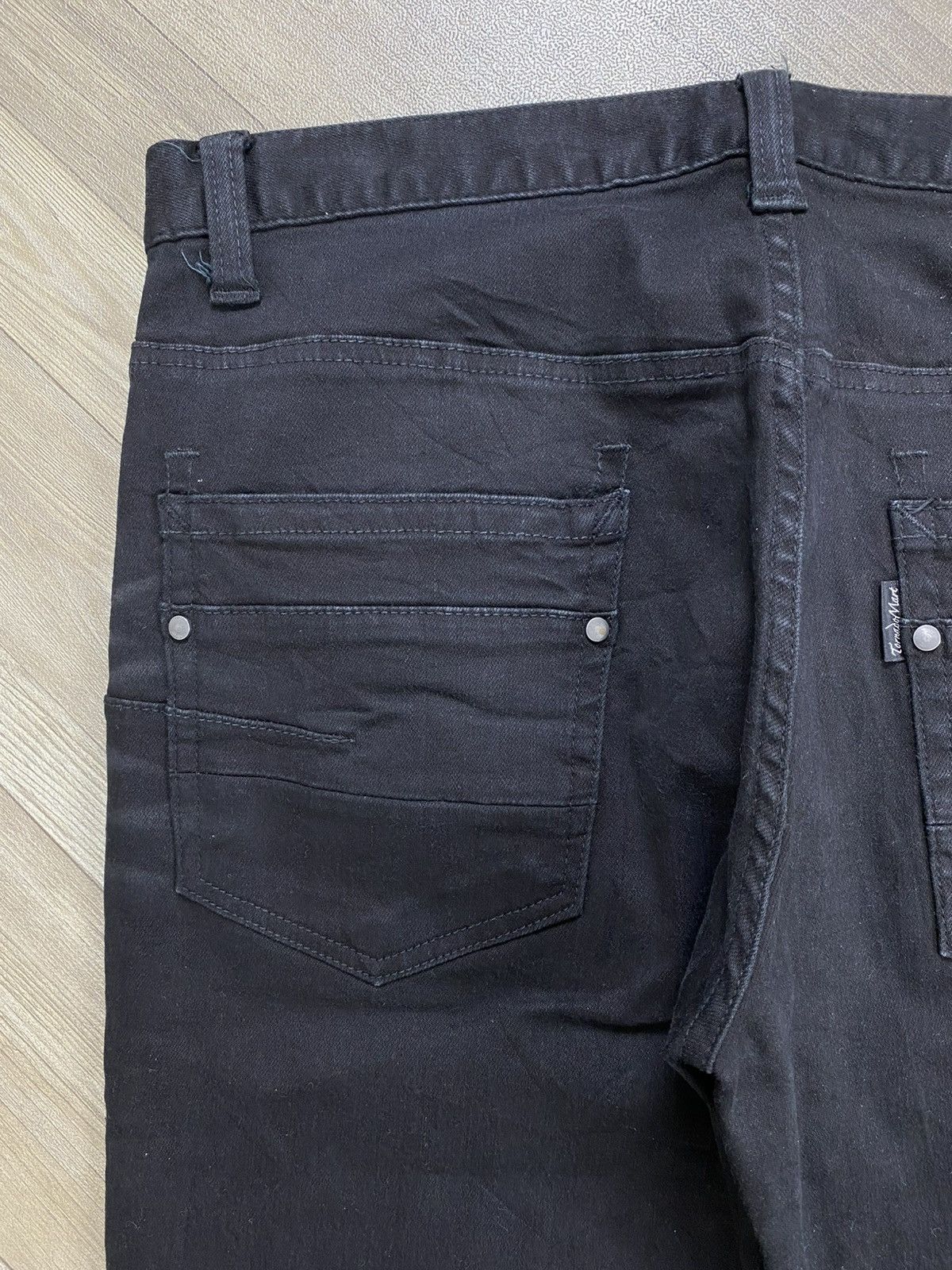 Tornado Mart 2000s Tornado Mart Clawmark Mud Max Lgb Punk Skinny Jeans Size US 31 - 12 Thumbnail