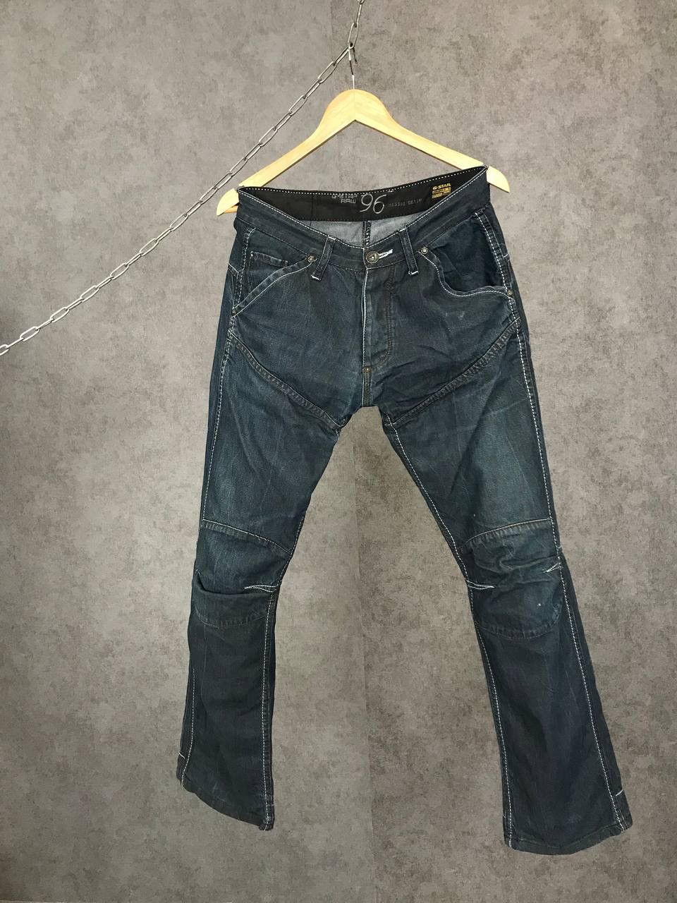 G-Star G Star Raw biker vintage jeans Size US 30 / EU 46 - 1 Thumbnail
