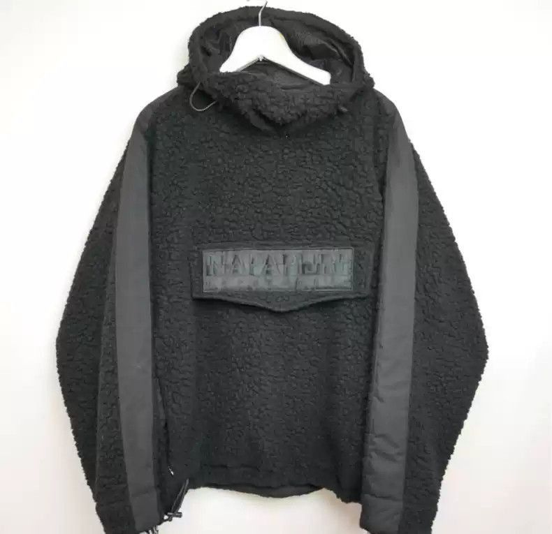Martine Rose Napa by Martine Rose Tyson Fleece off Black Hoodie Size US L / EU 52-54 / 3 - 1 Thumbnail