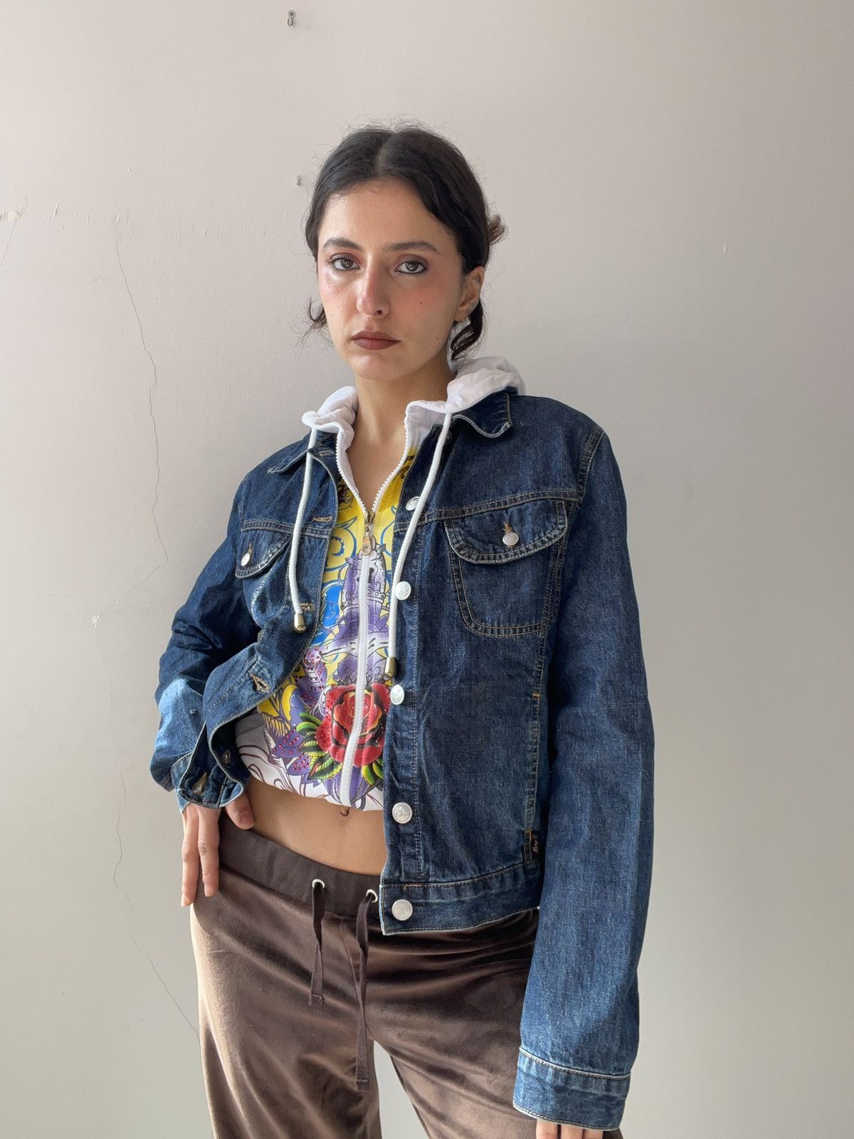 Vintage y2k mng denim jacket Size M / US 6-8 / IT 42-44 - 3 Thumbnail