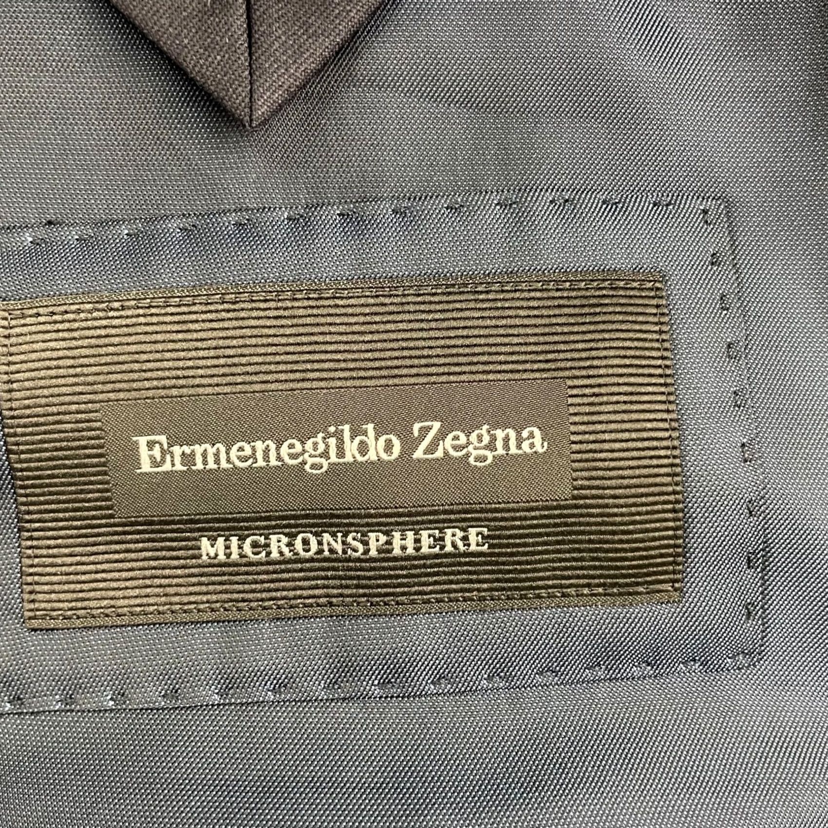 Ermenegildo Zegna Ermenegildo Zegna Men’s Blazer Navy Blue Microsphere Mila 2-Button Spain 42R Size 42R - 6 Thumbnail