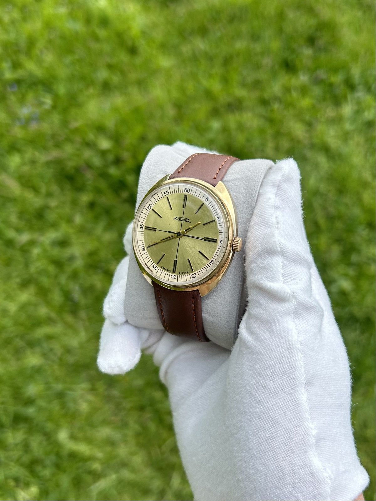 Vintage Vintage Watch Raketa Soviet USSR Mechanical Authentic 1980s Size ONE SIZE - 14 Thumbnail