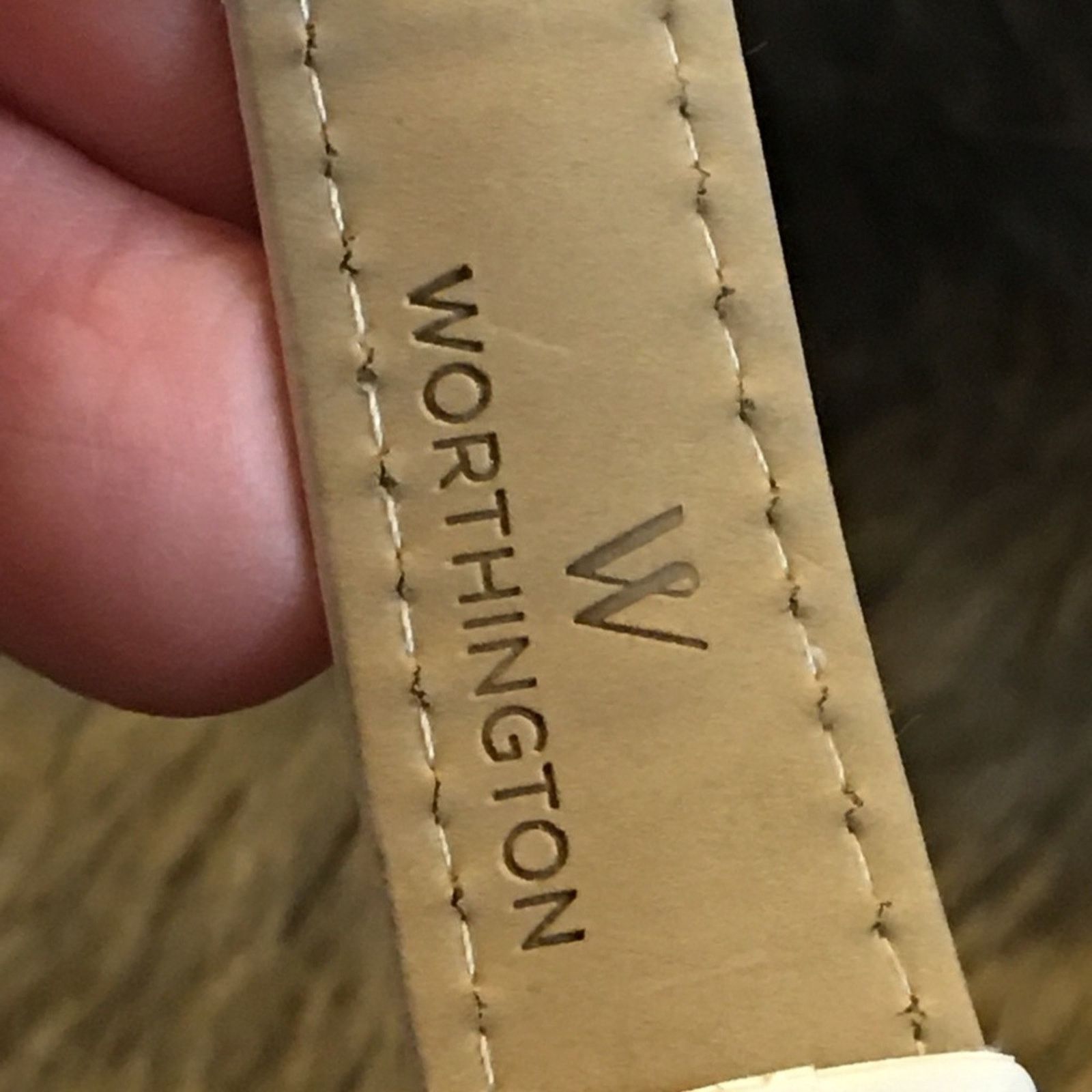 Worthington Ladies Worthington white leather band watch Size ONE SIZE - 8 Thumbnail