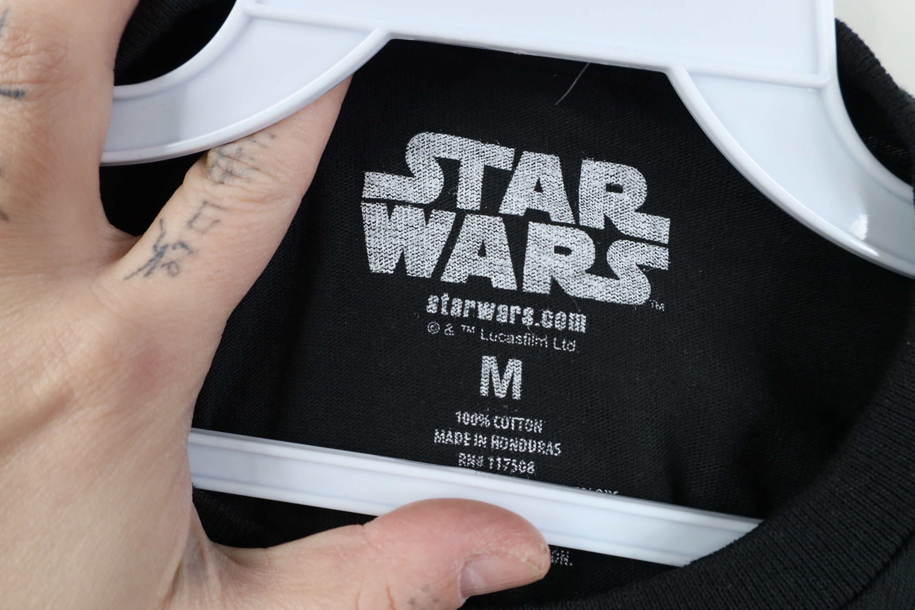 Star Wars Y2K Star Wars Mandalorian Baby Yoda Long Sleeve T-Shirt Size US M / EU 48-50 / 2 - 8 Thumbnail