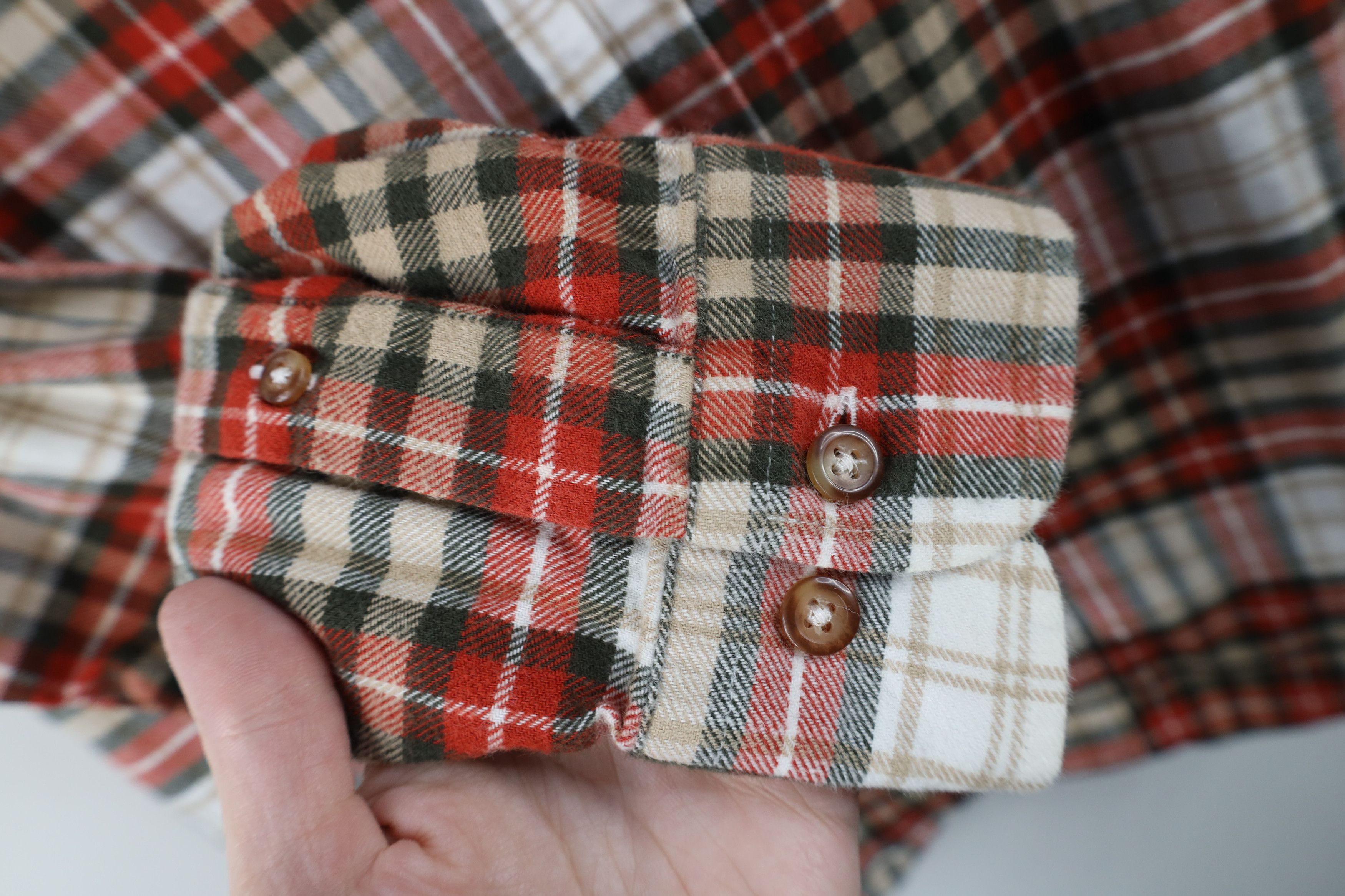 Brooks Brothers Vintage Brooks Brothers Flannel Collared Button Down Shirt Size US L / EU 52-54 / 3 - 6 Thumbnail