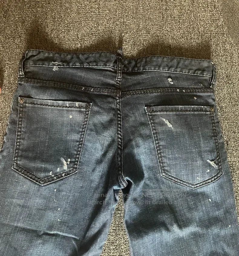 Dsquared2 Dsquared2 Distressed Stretch Denim Jeans. Size US 36 / EU 52 - 4 Thumbnail