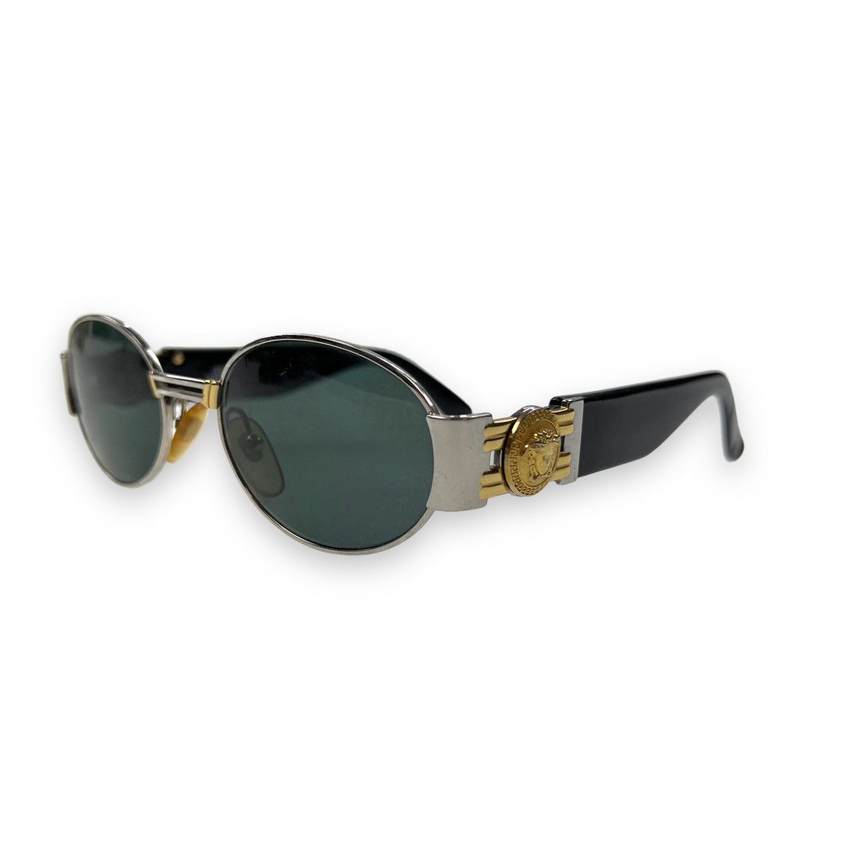 image of Versace Mod S71 Sunglasses in Black, Men's