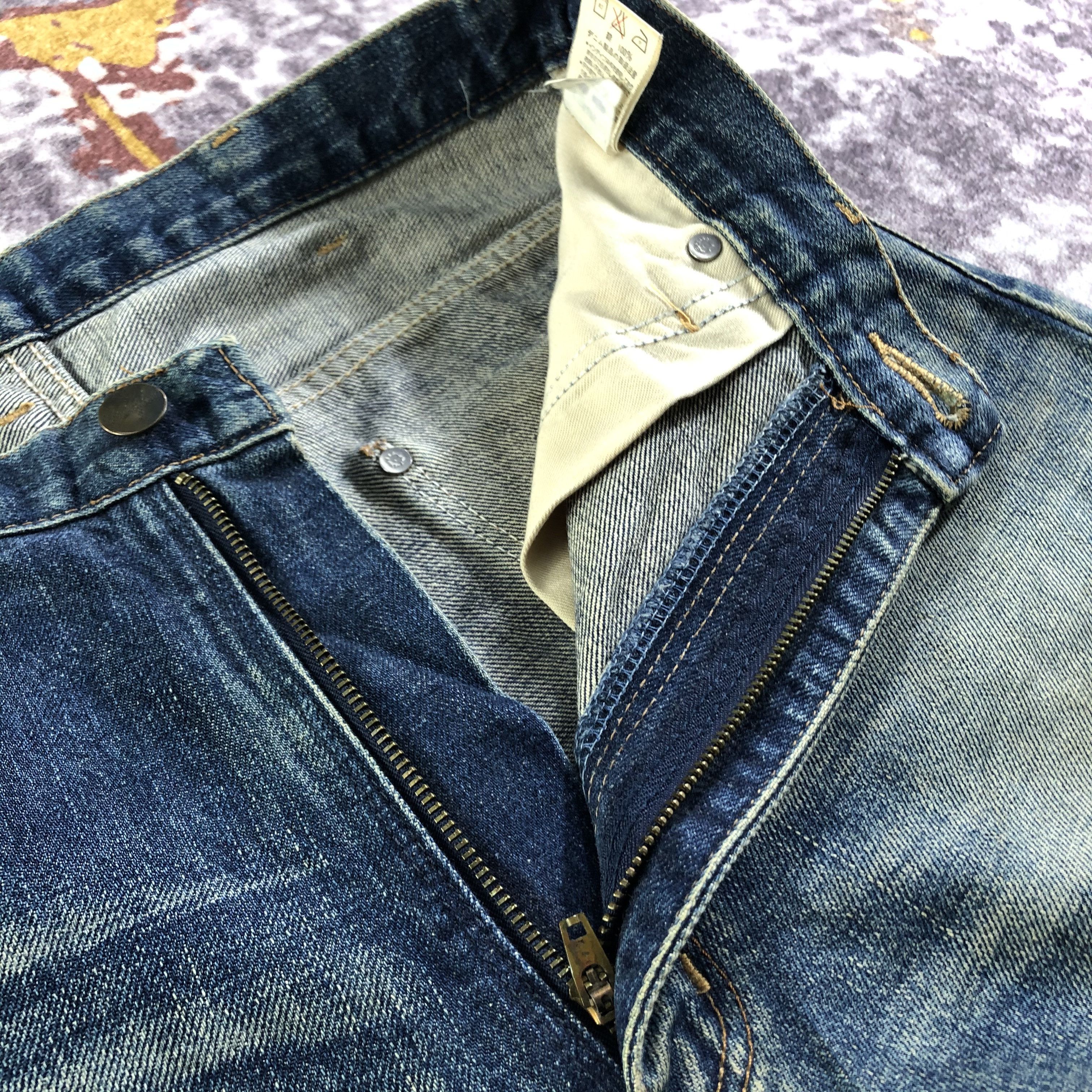 Vintage Vintage 90s Blue Bell Wrangler Selvedge Jeans-JM3544 Size US 31 - 8 Thumbnail