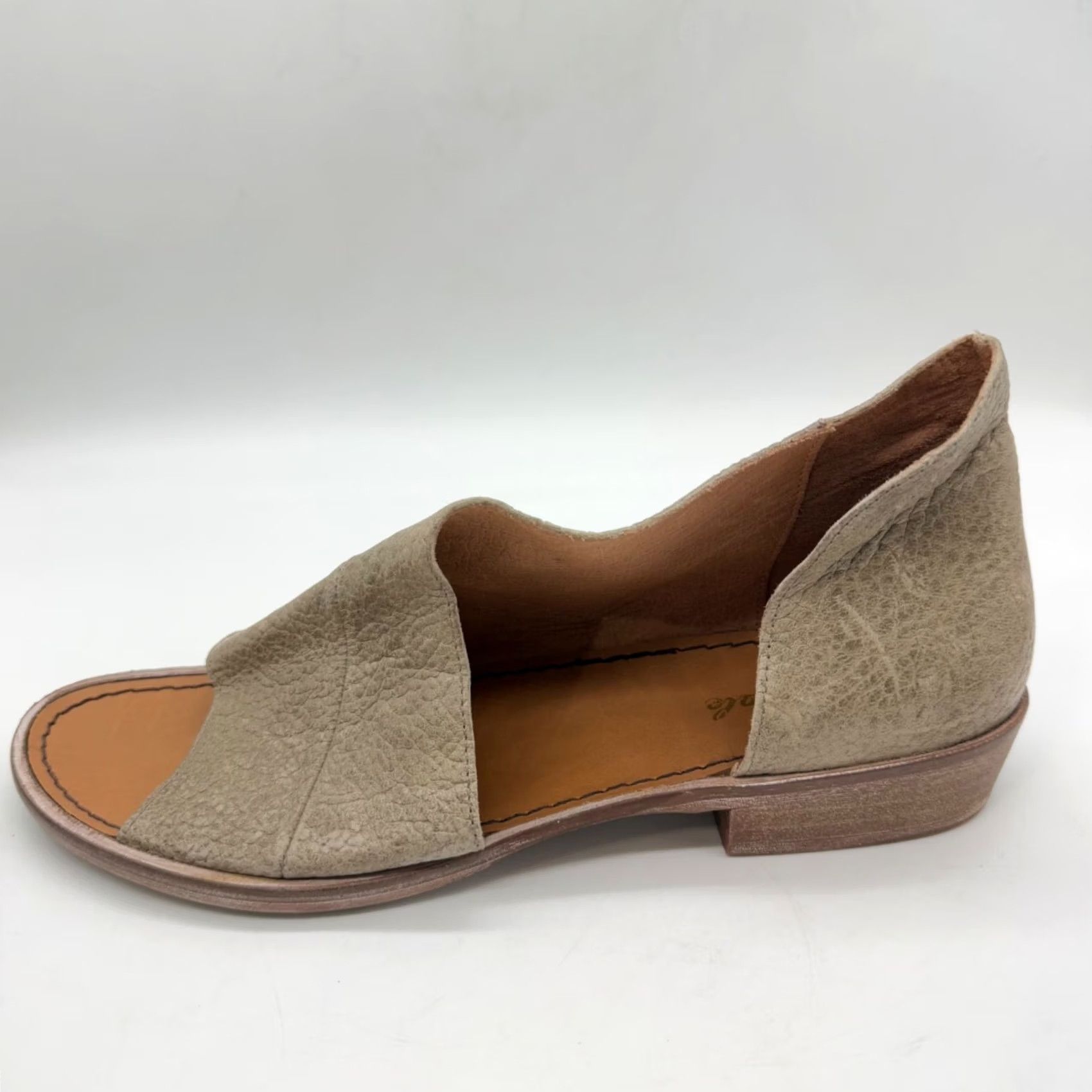 Free People Free People Mont Blanc Sandal Womens Sandal 41/US 10 Leather Open Toe Beige Grayish Vintage? Size US 10 / IT 40 - 7 Thumbnail