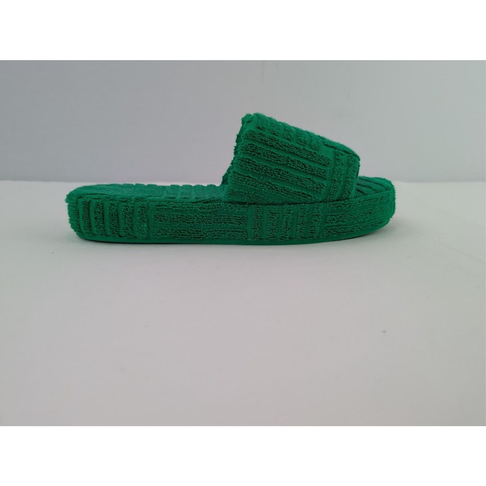 Bottega Veneta o1rshd1 Resort Geometric Sponge Slide Sandal in Grass Size US 8 / EU 41 - 4 Thumbnail