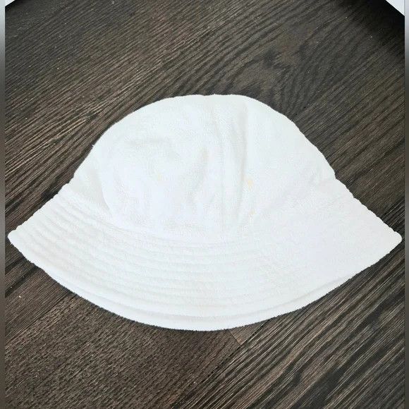 Vintage Terry Bucket Hat Beach Retro Y2K School Spring Summer Twee Size ONE SIZE - 6 Thumbnail
