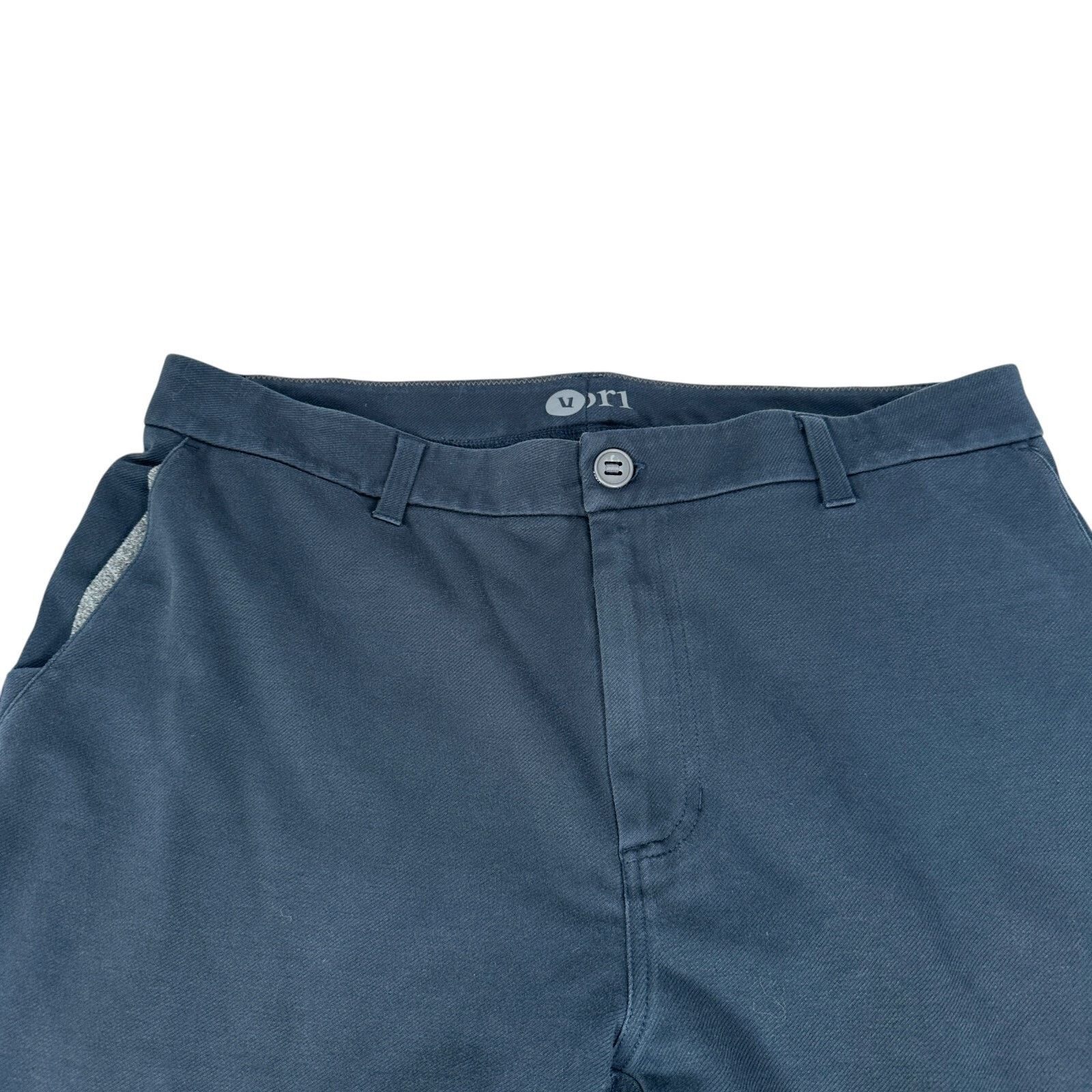 Vuori Vuori Cargo Trouser Pants 36 Navy Blue Pockets Straight Leg Size US 36 / EU 52 - 3 Thumbnail
