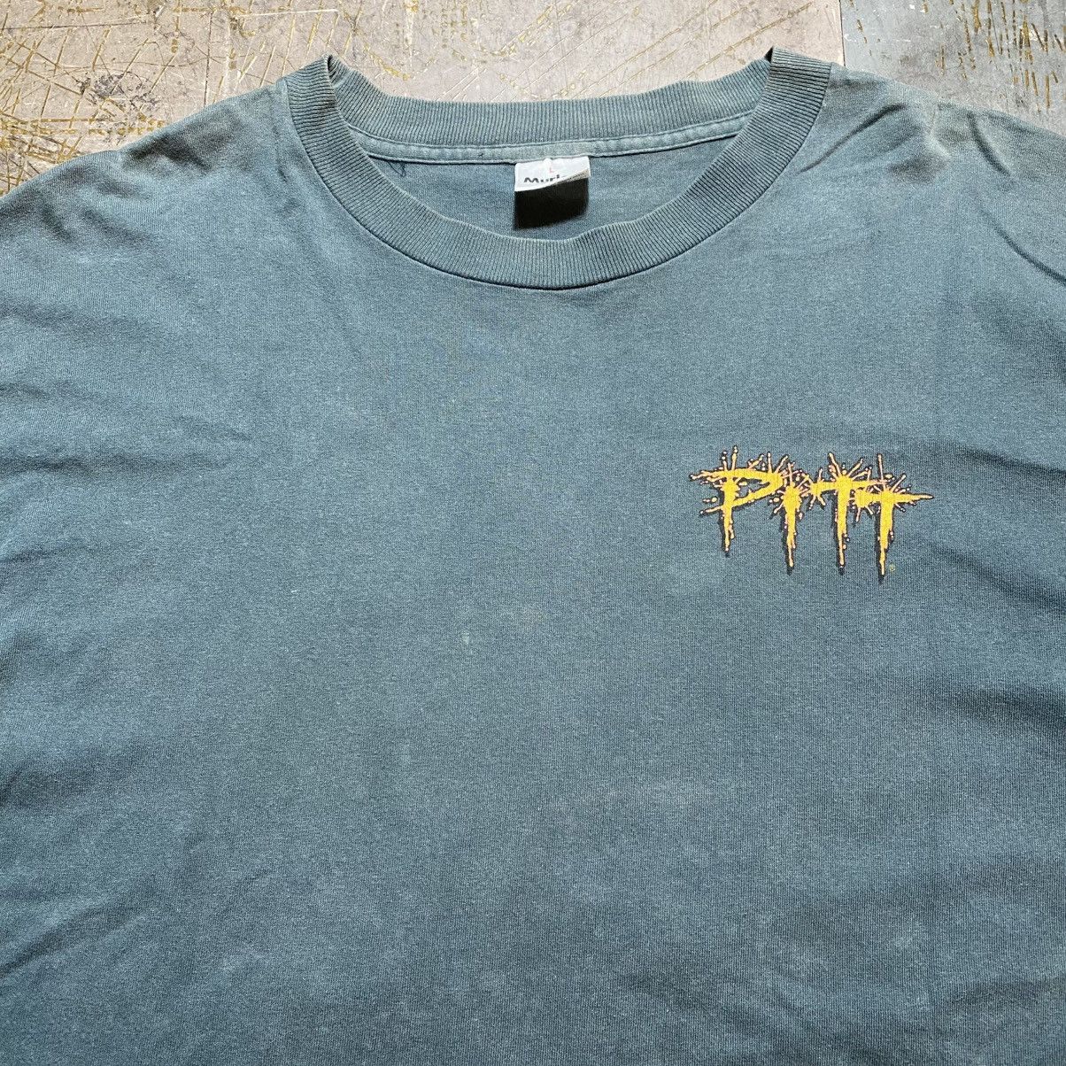 Vintage Vintage 90s Marvel Pitt Murina Tag Tee Size US L / EU 52-54 / 3 - 3 Thumbnail