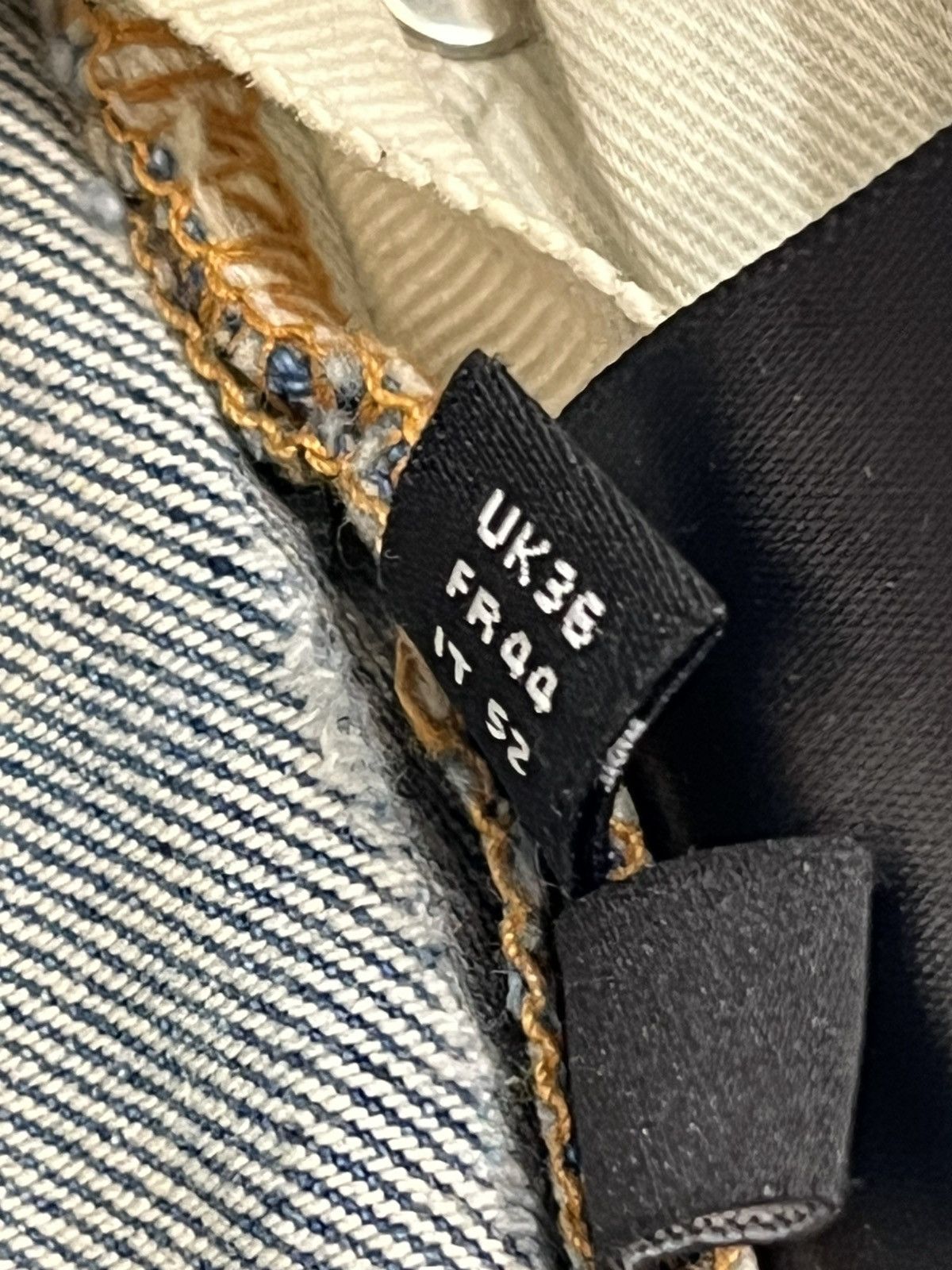 Amiri Amiri Distressed Pajama Thrasher Jeans “Indigo” Size US 36 / EU 52 - 10 Thumbnail