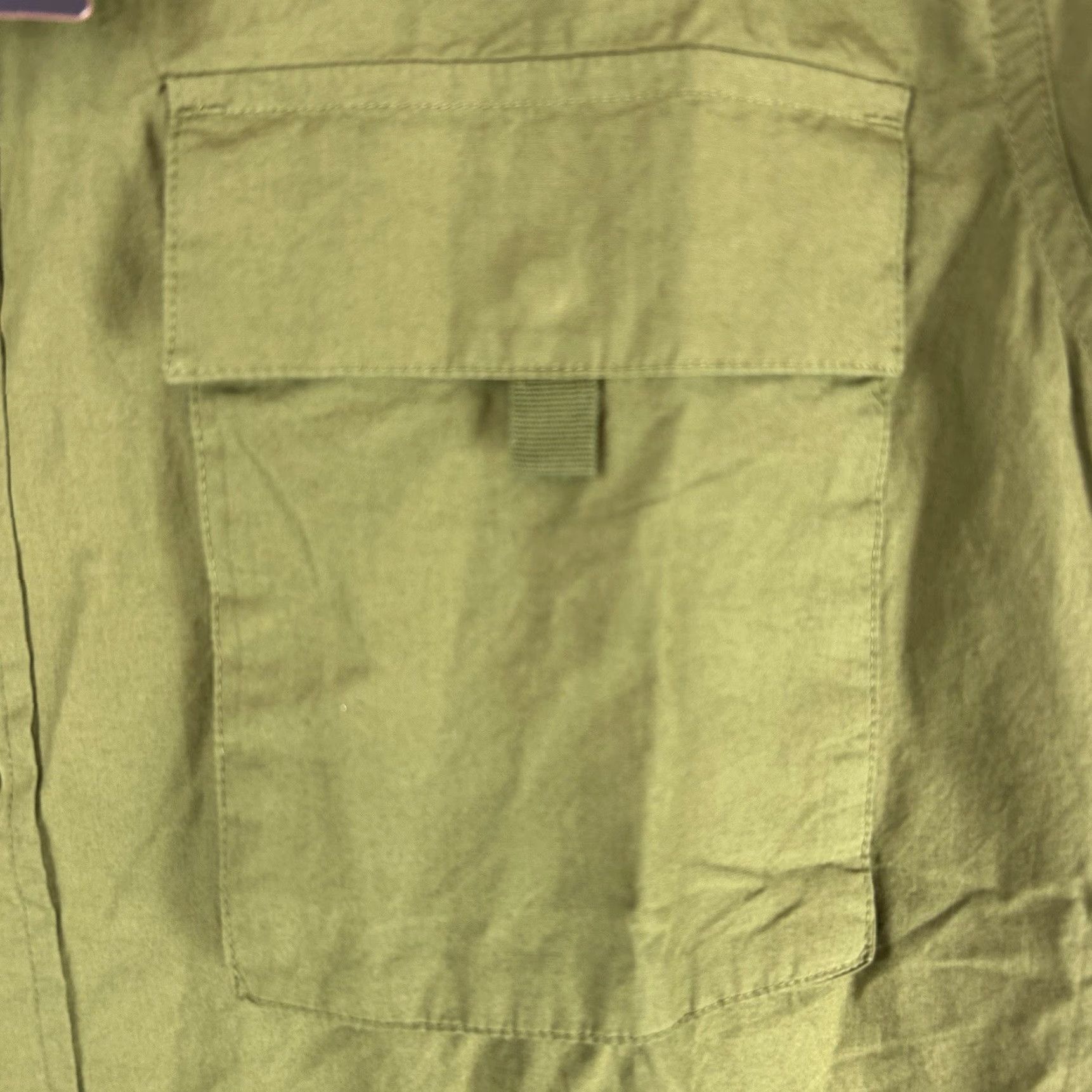 Needles The Normal Brand Expedition Shirt Pine Needle Green Short Sleeve Large Button-Up Mens Size US L / EU 52-54 / 3 - 4 Thumbnail